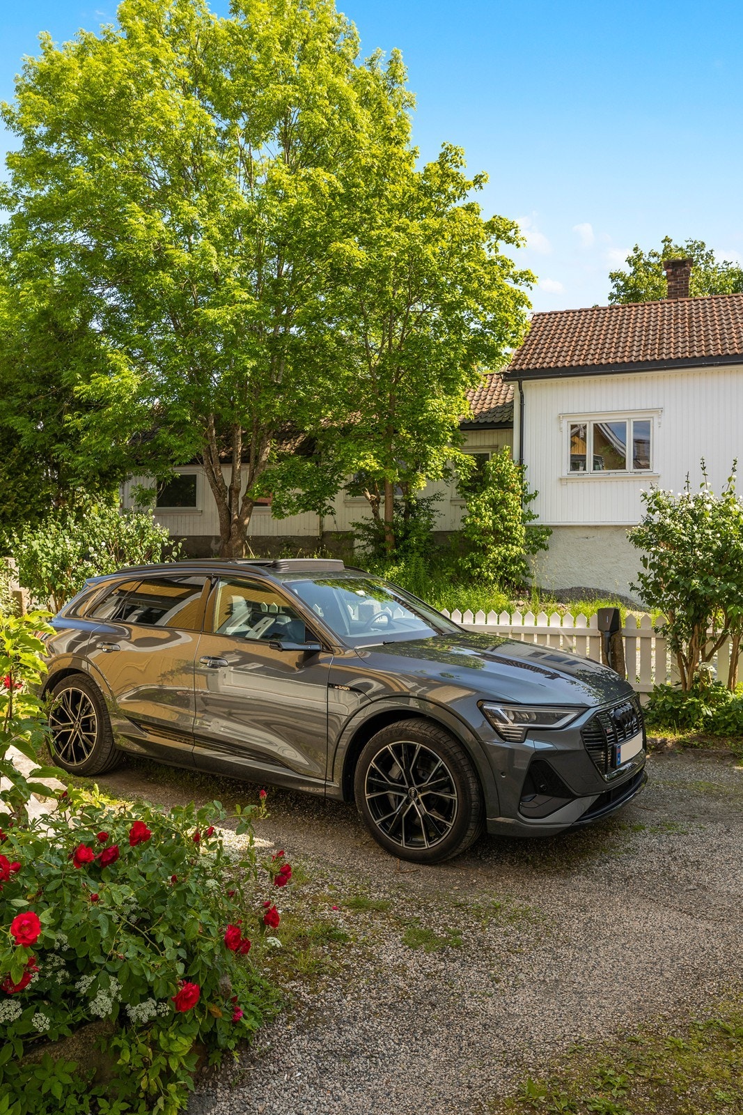 Det er montert el lader Galleribilde