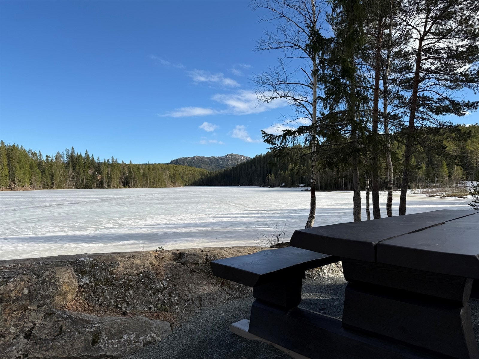 Storvatnet et yndet tur og rekreasjonsområde like ovenfor hjemmet Galleribilde