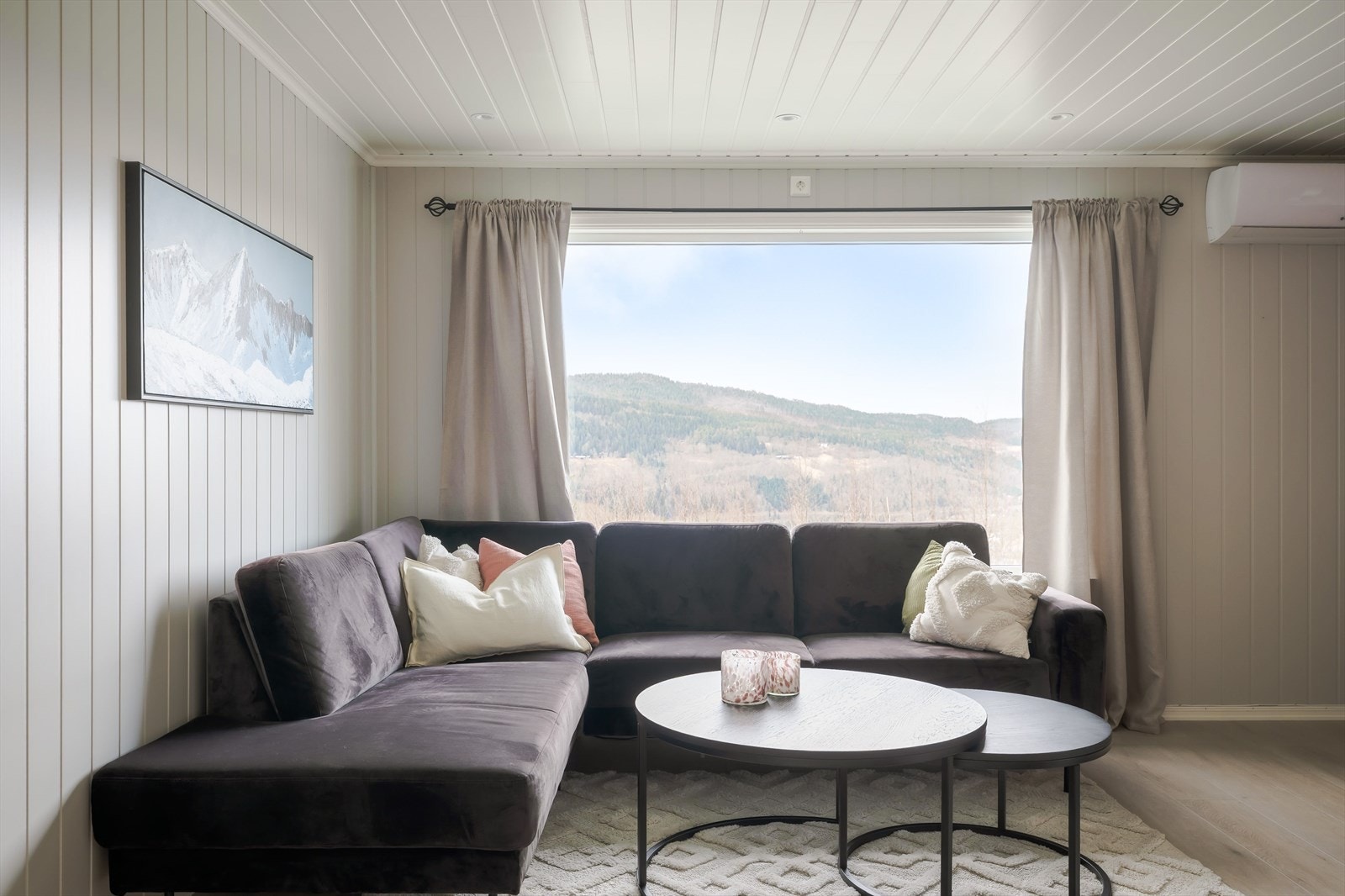 Fantastisk utsikt fra stuen Galleribilde