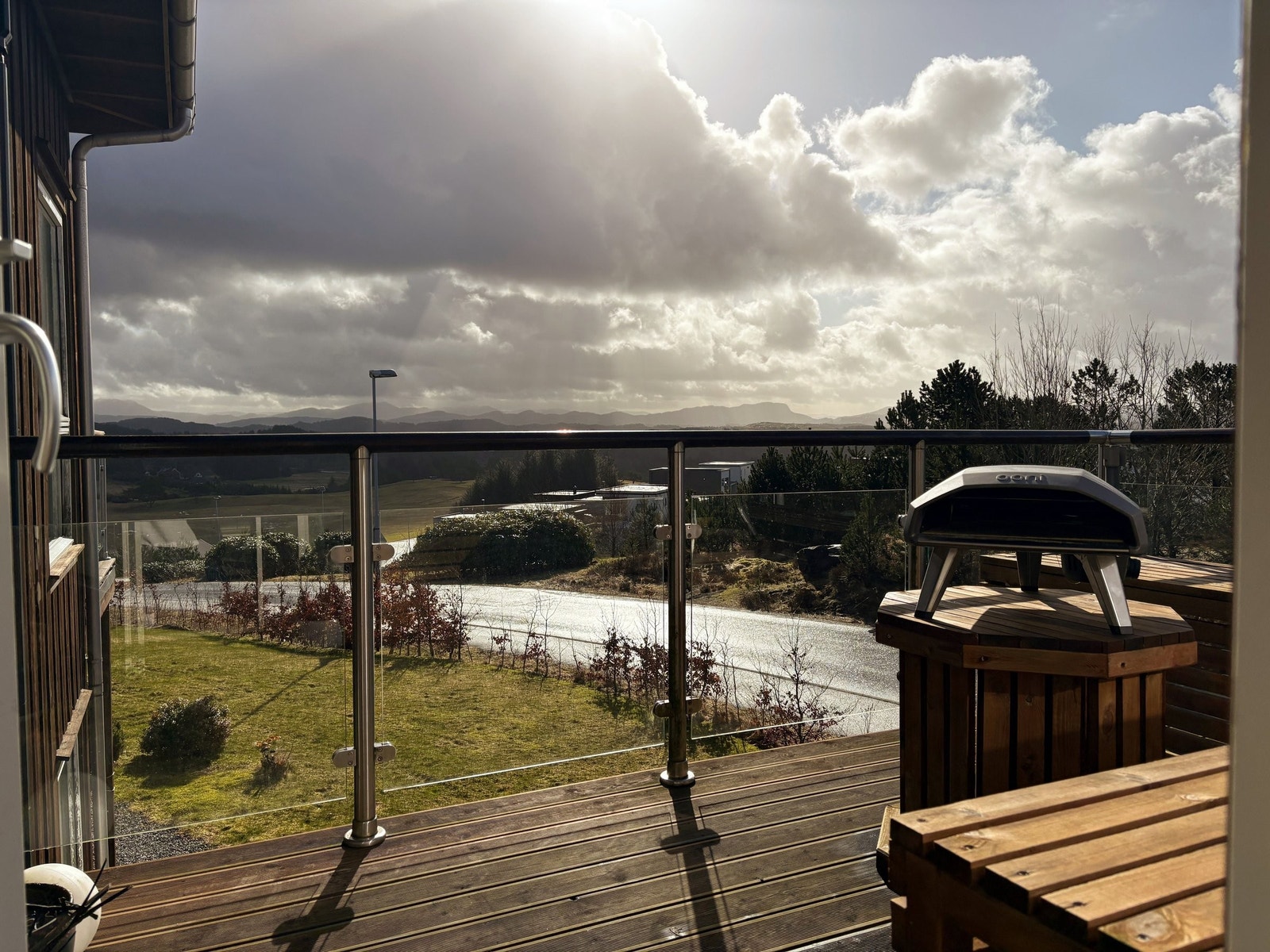 Utgang til terrasse Galleribilde