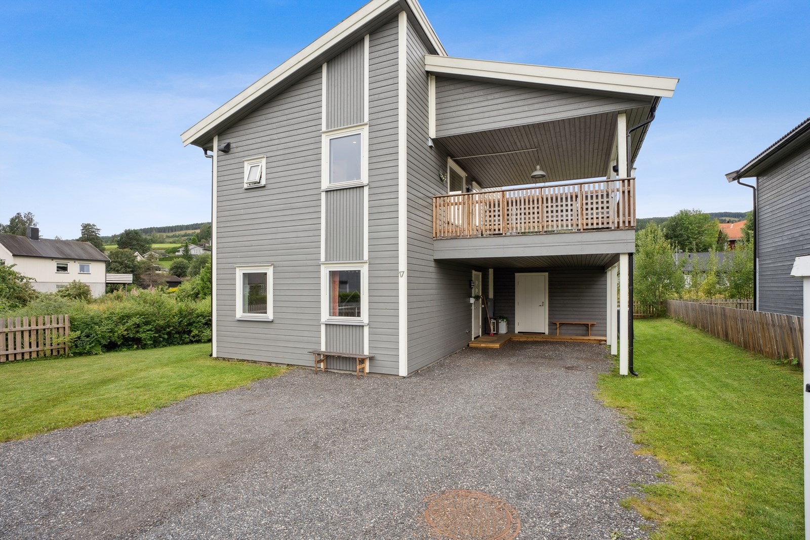 Boligen er oppført i 2019 og går over to etasjer. Galleribilde