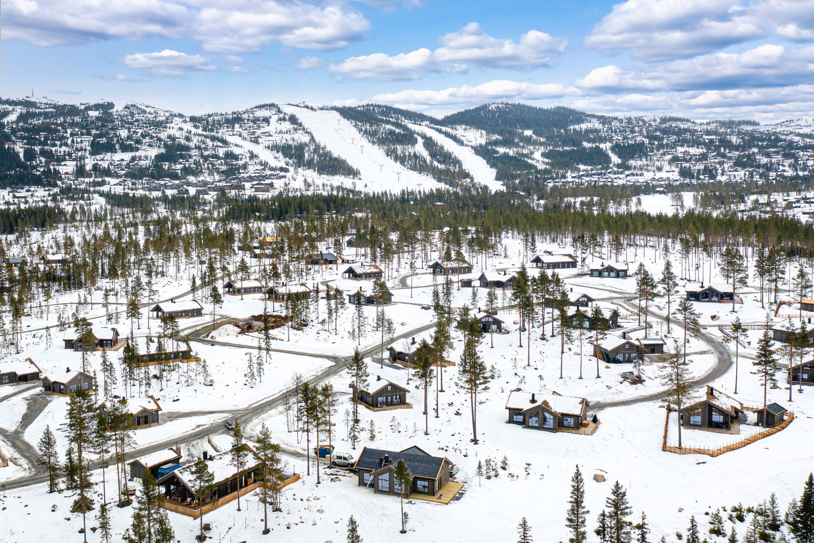 Hytte i et trivelig og godt etablert hyttefelt på Vestre Nesfjellet Galleribilde