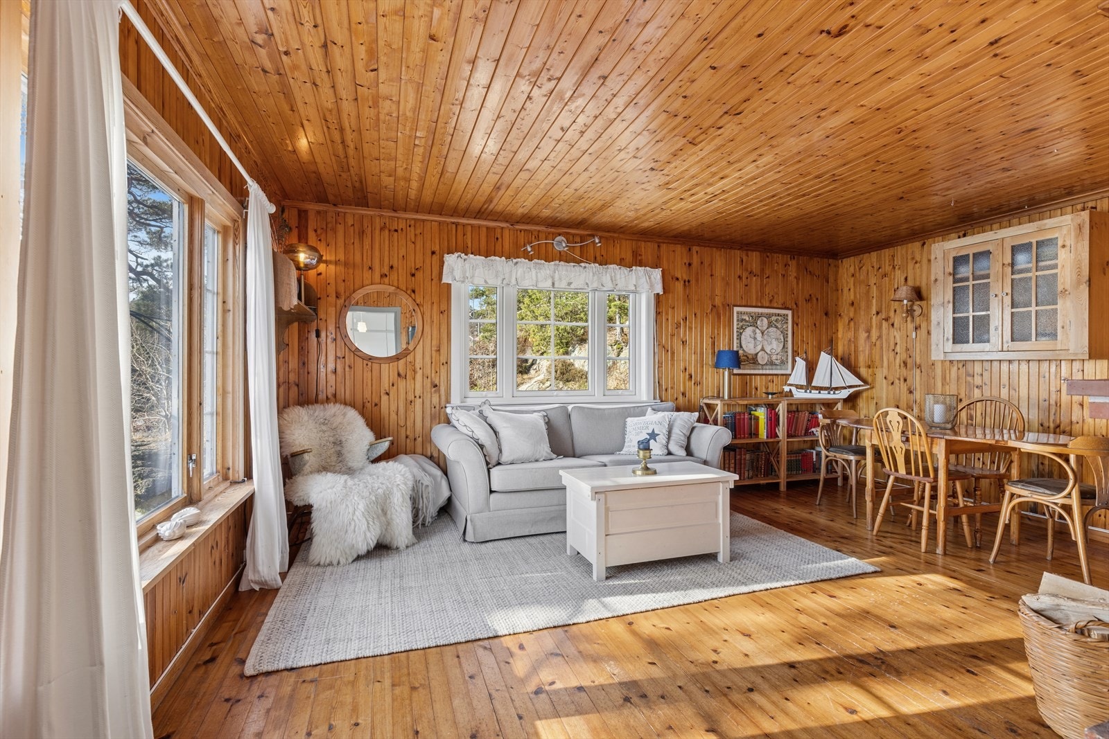 Et fint sted å trekke inn etter lange dager ute. Galleribilde