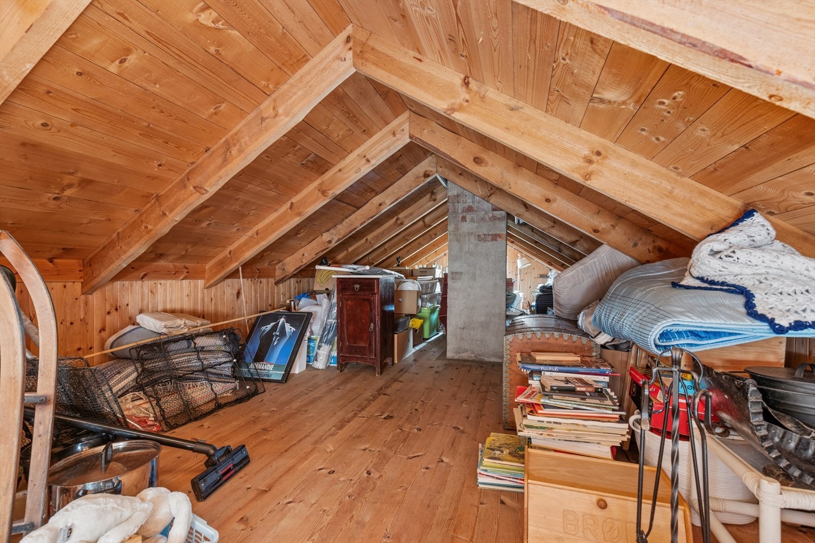 Her er det gode oppbevaringsmuligheter. Galleribilde