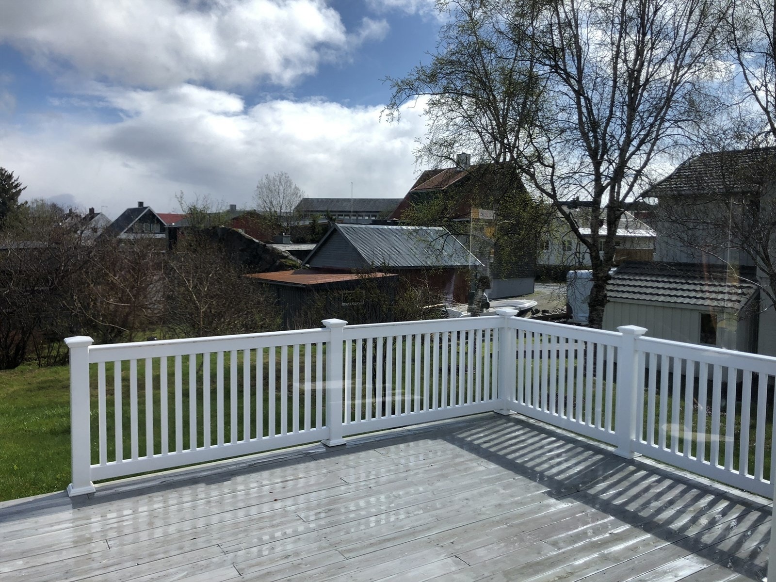 Stor terrasse Galleribilde