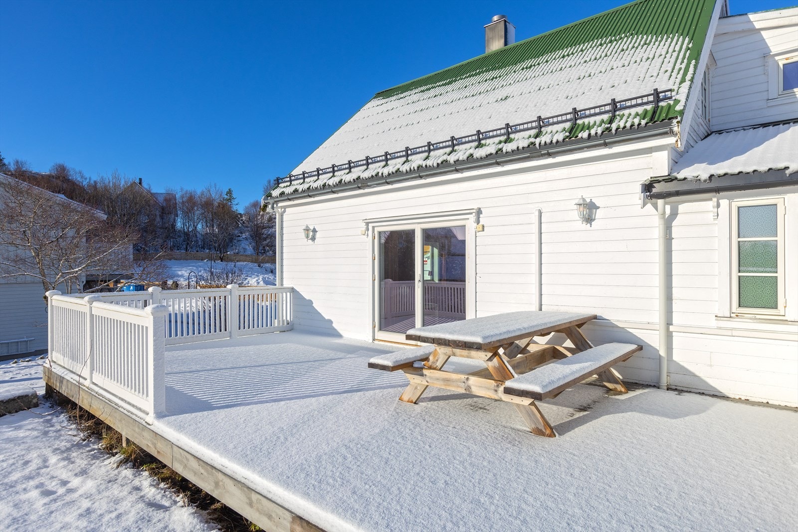 Stor terrasse Galleribilde