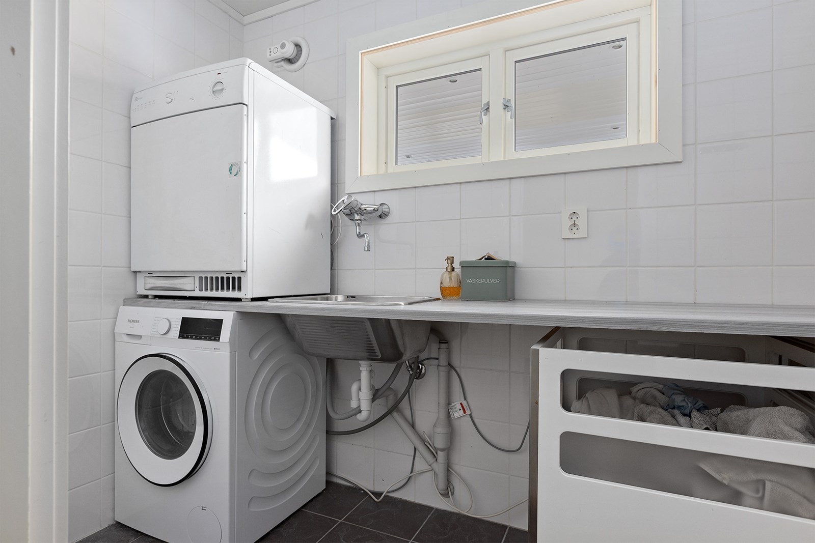 Praktisk vaskerom Galleribilde