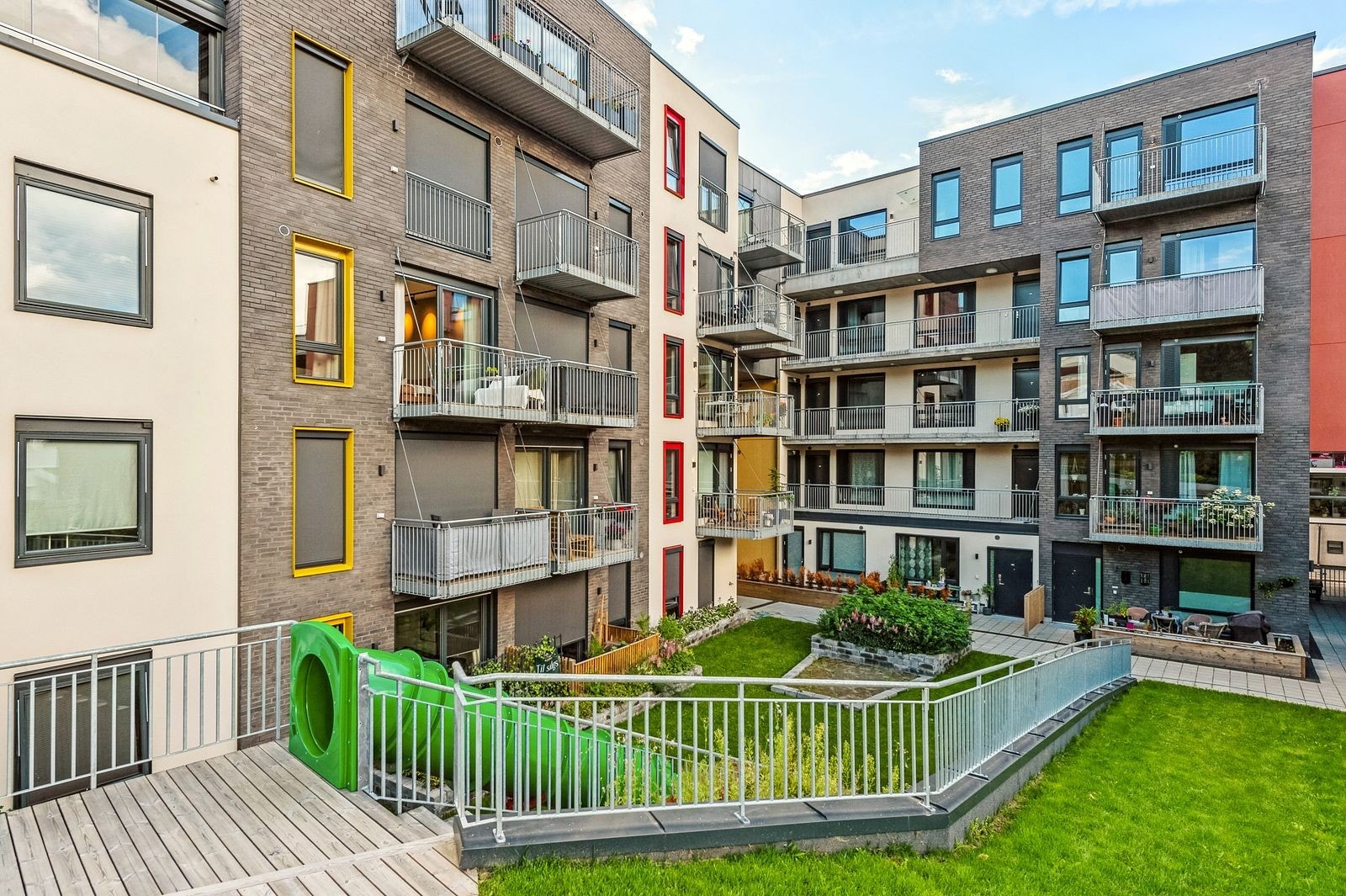 Svært hyggelige fellesarealer i borettslaget. Galleribilde