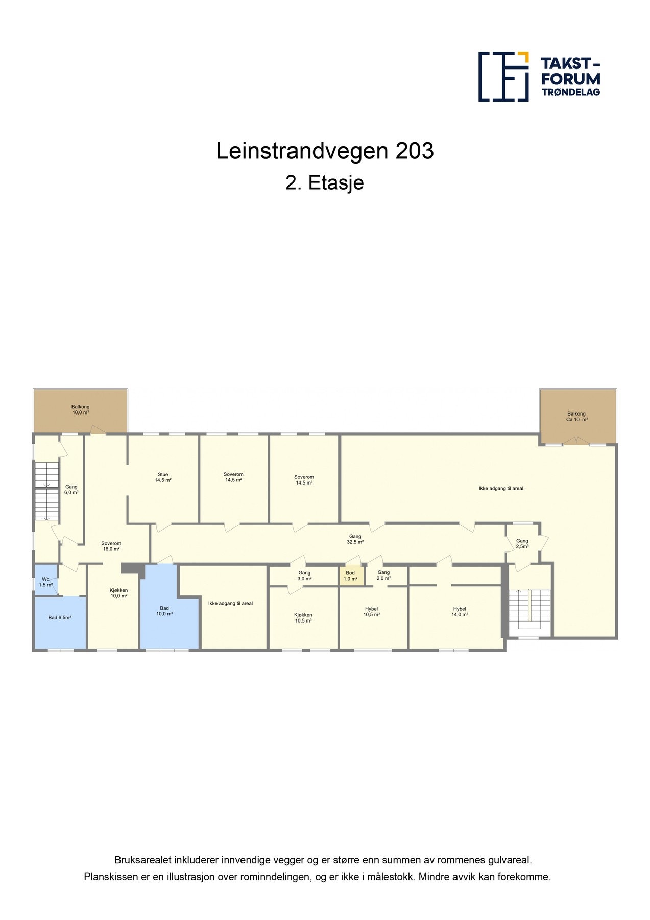 Plantegning 2. Etasje Galleribilde