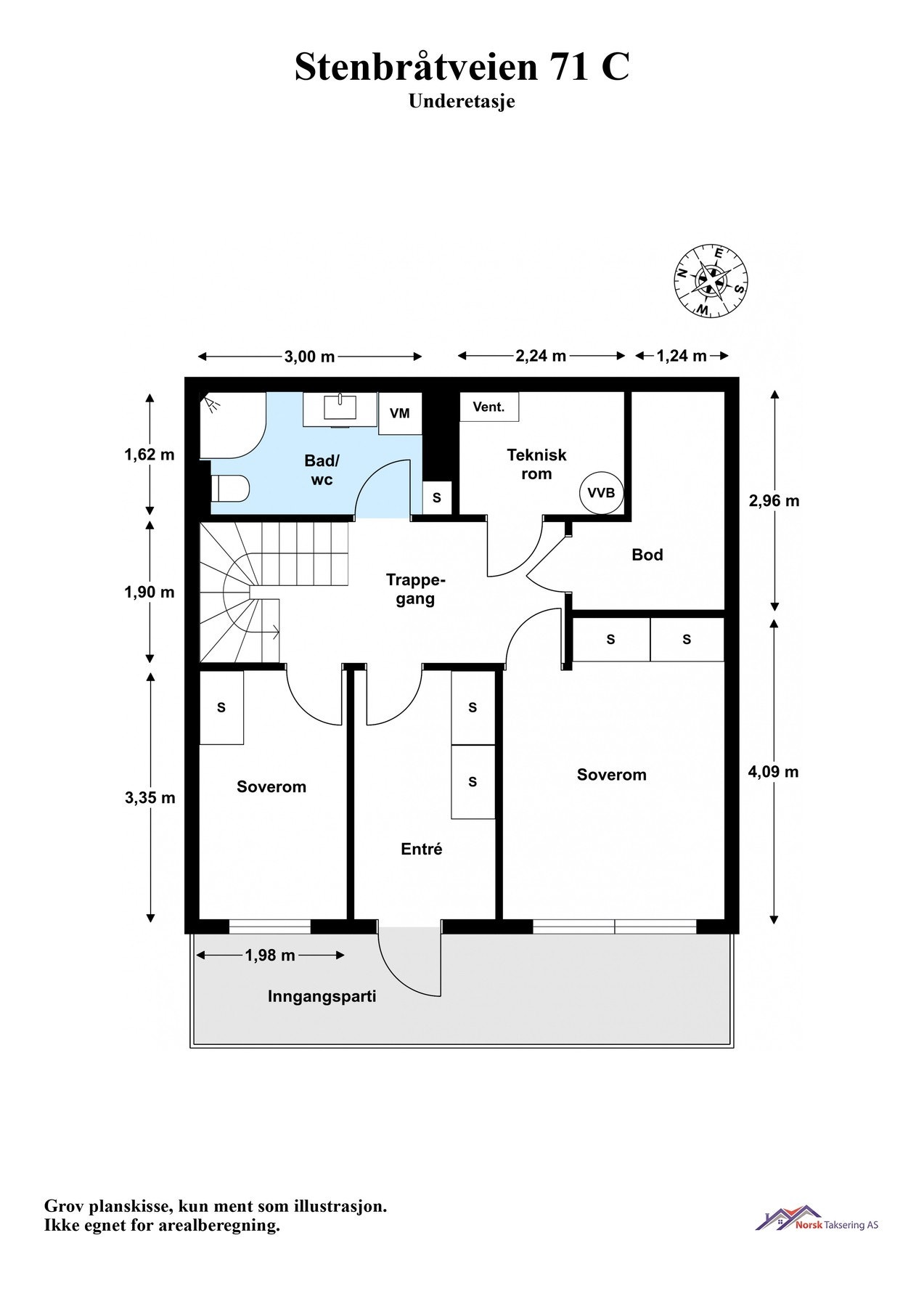 Underetasje. Galleribilde