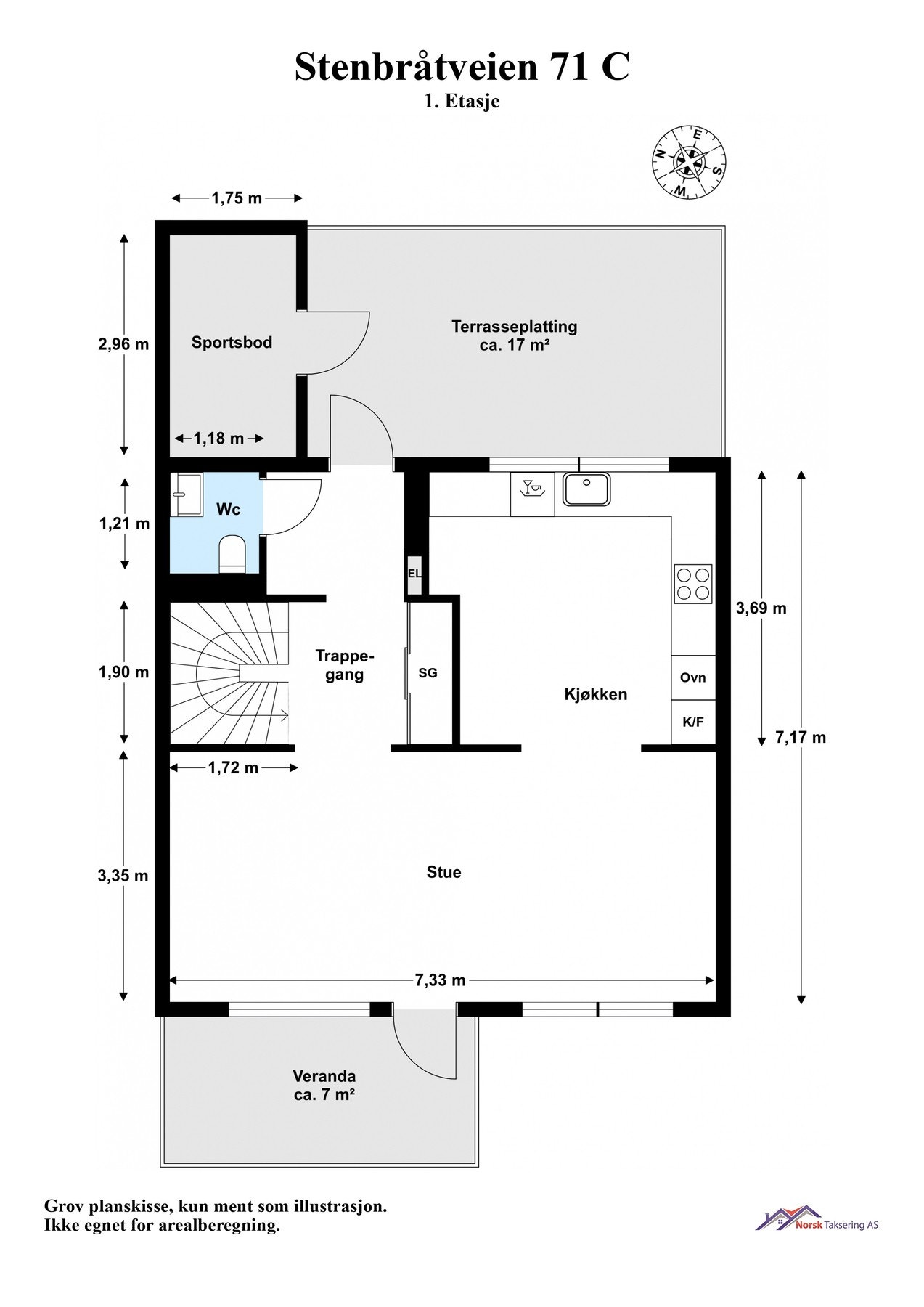 1. etasje. Galleribilde