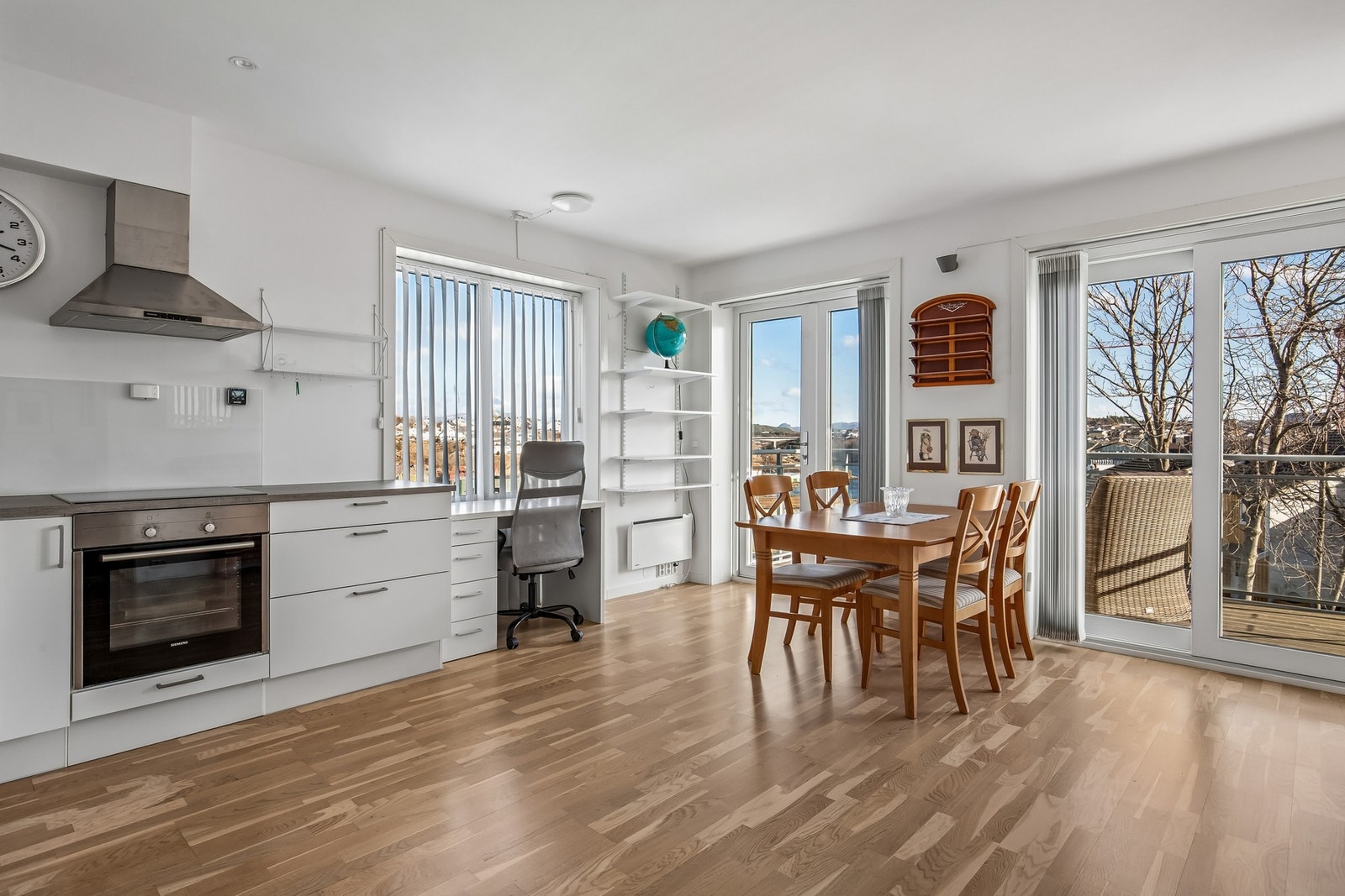 Åpen stue og kjøkken løsning Galleribilde