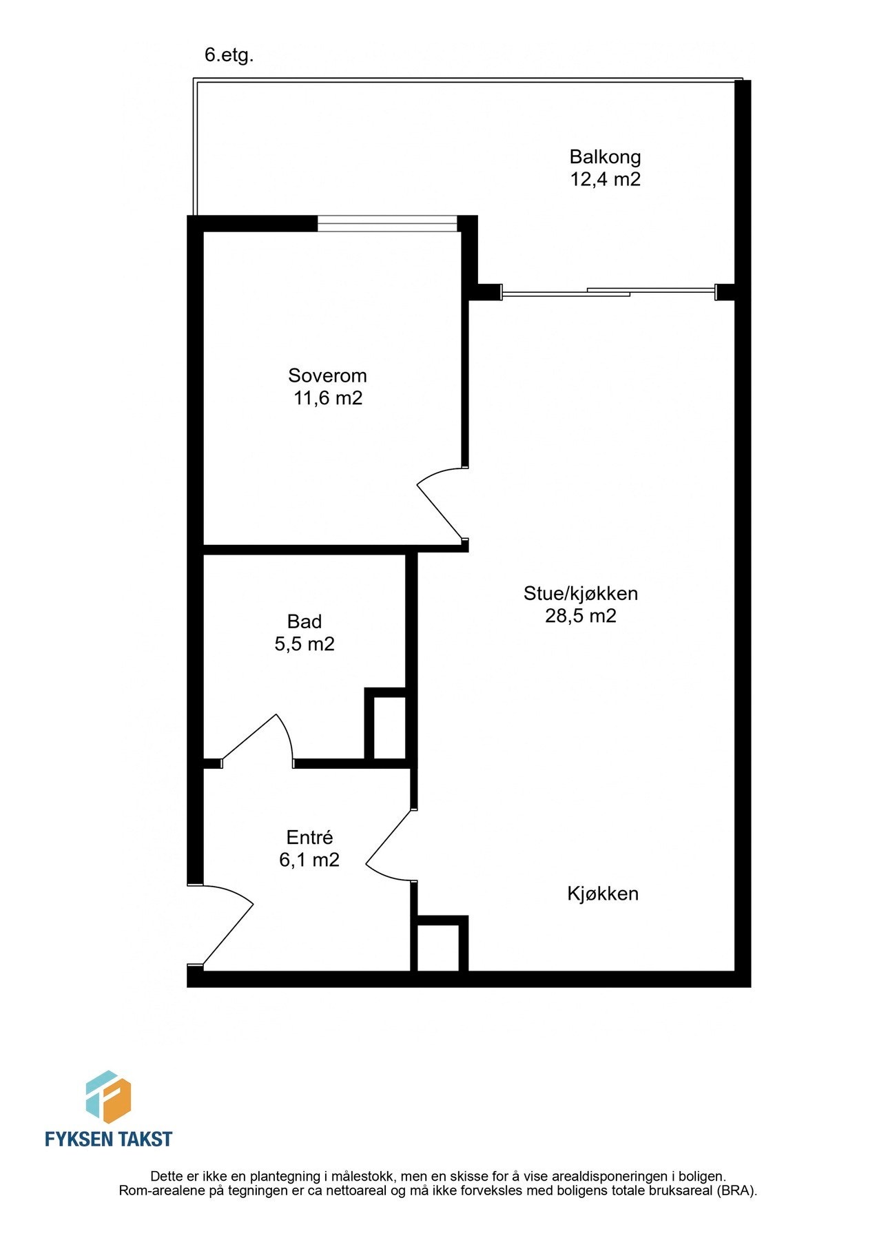 Ta en titt på planskissen og gjør deg kjent med romfordelingen! Skulle ikke oppsatt visningstidspunkt passe? Ta kontakt på 941 60 434, så finner vi en løsning. Galleribilde