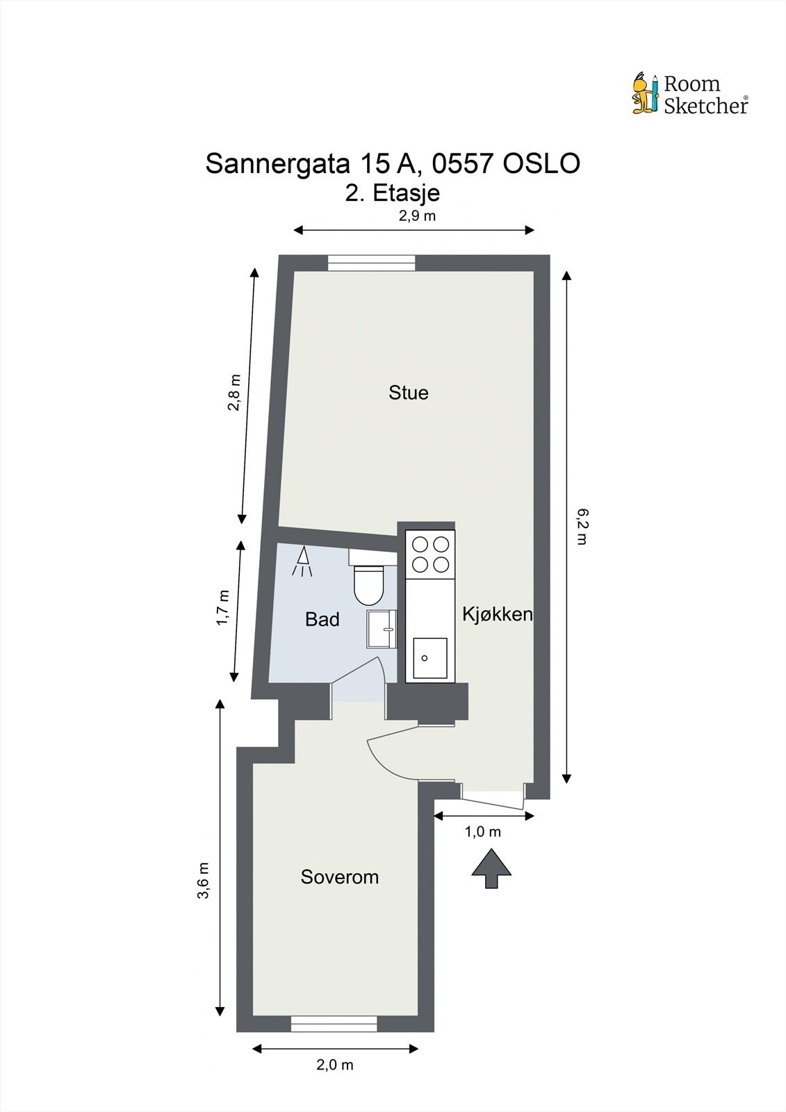 Andelen disponerer to kjellerboder som gir gode lagringsmuligheter ved behov Galleribilde