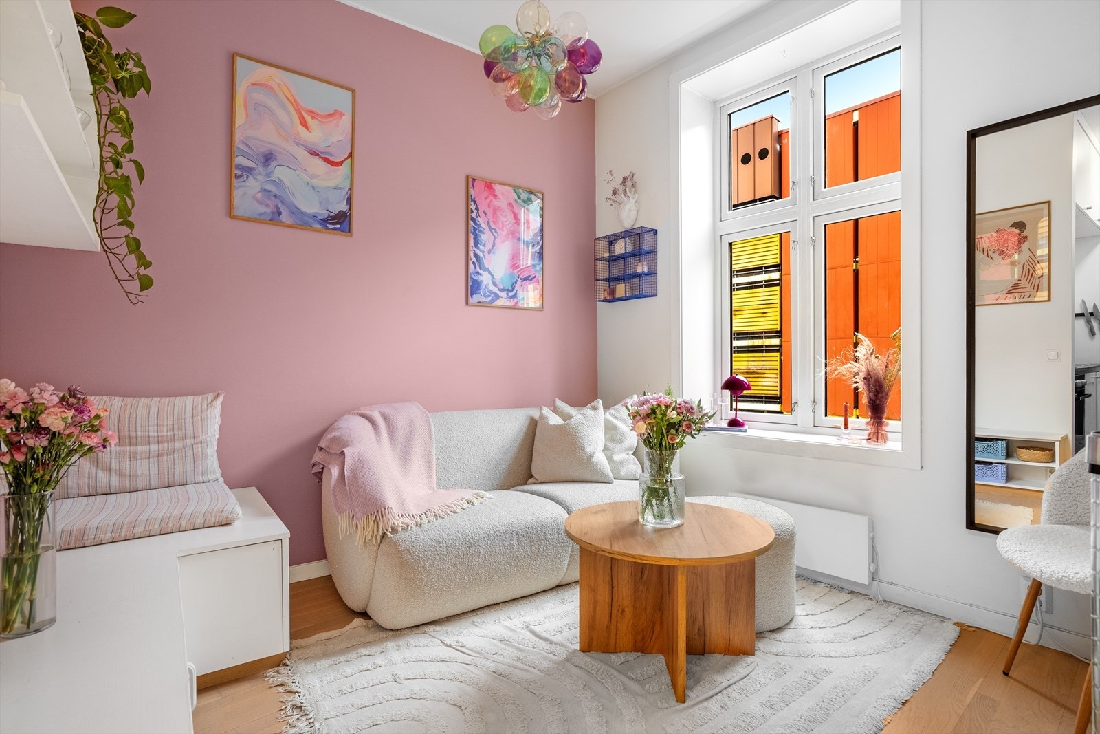 En arealeffektiv planløsning som gir ulike innredningsmuligheter Galleribilde