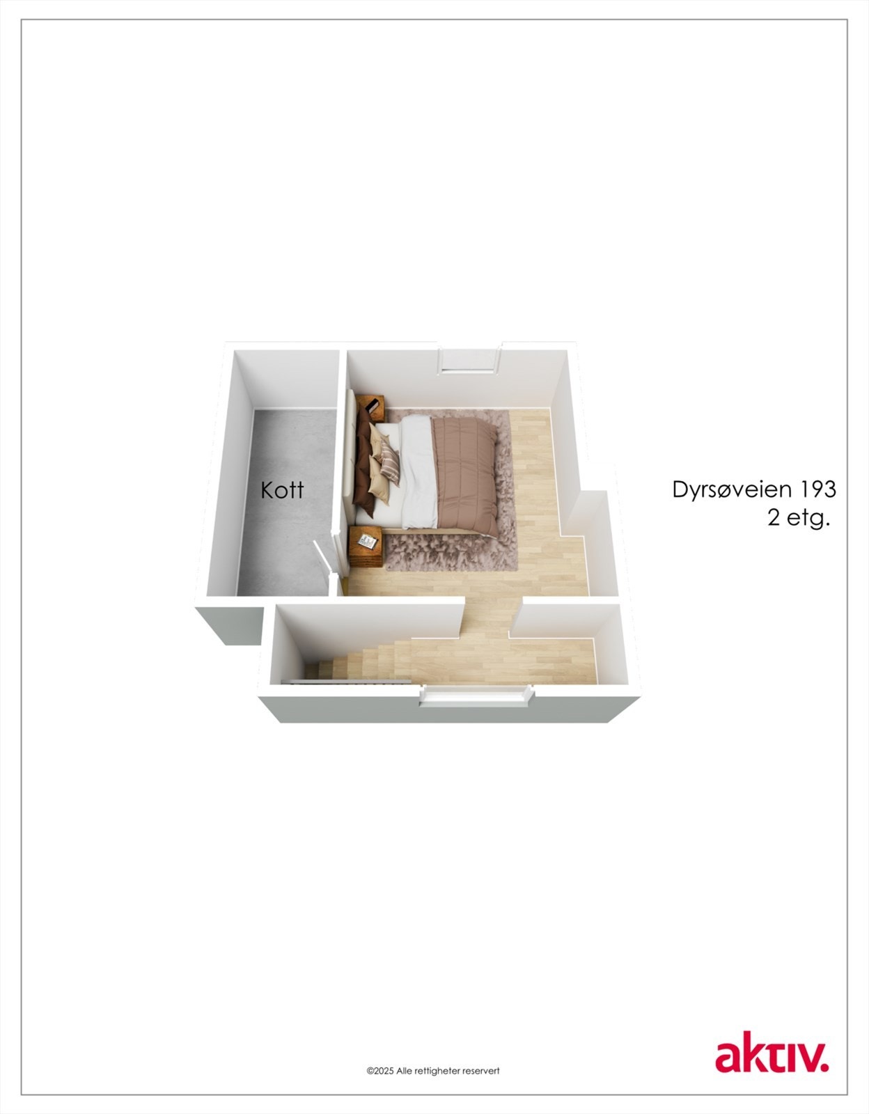 Plantegning 2. etasje Galleribilde