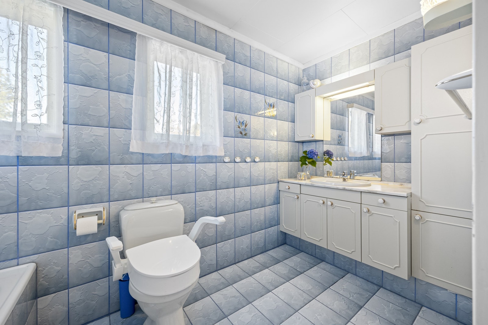 Bad med varmebelagt gulv. Galleribilde