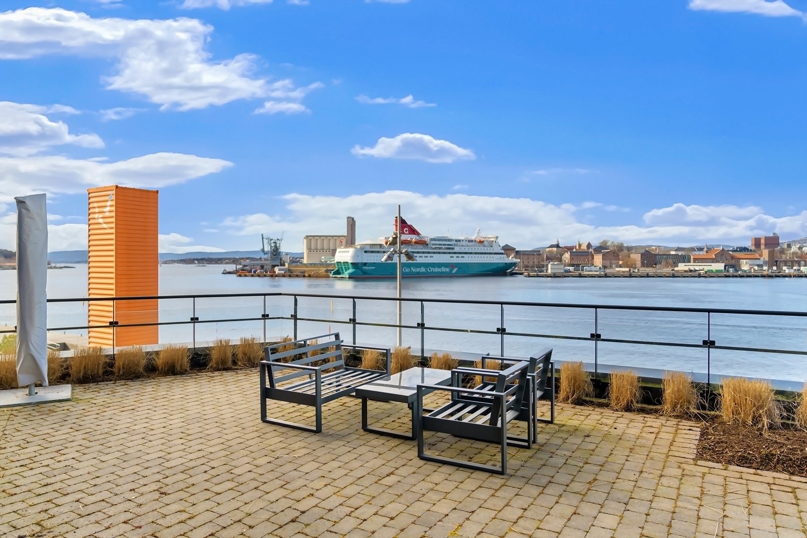 Her er det optimale sol- og utsiktsforhold. Galleribilde