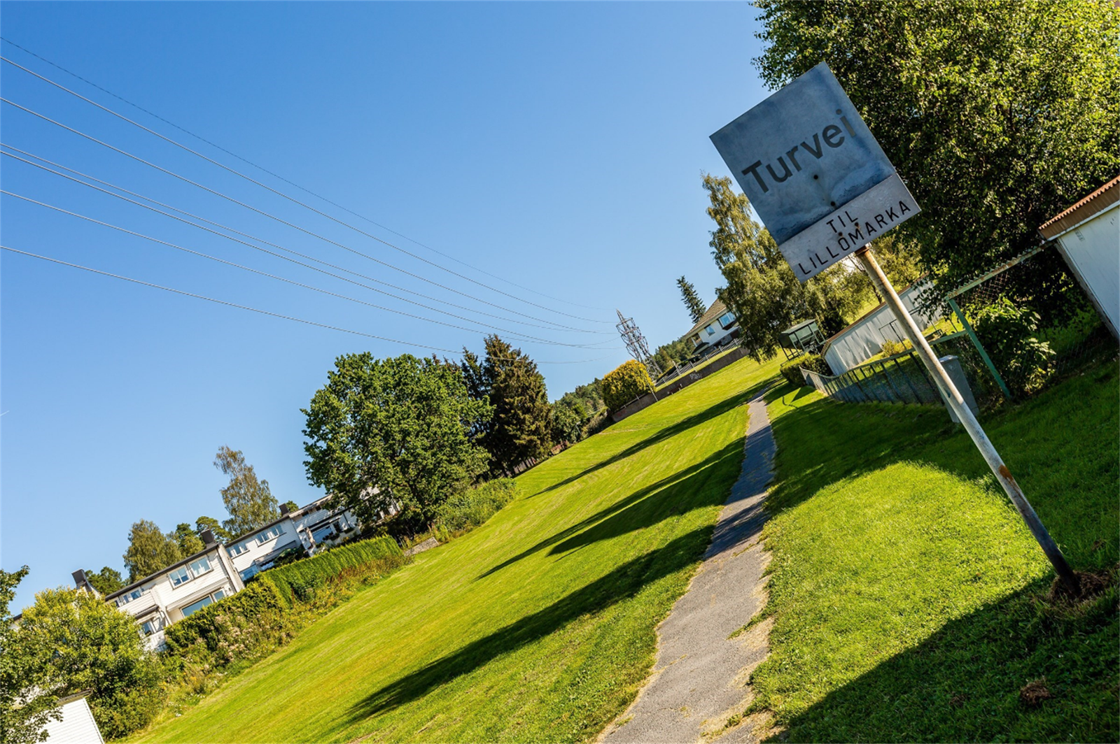 Turvei fra Traverveien til Lillomarka Galleribilde