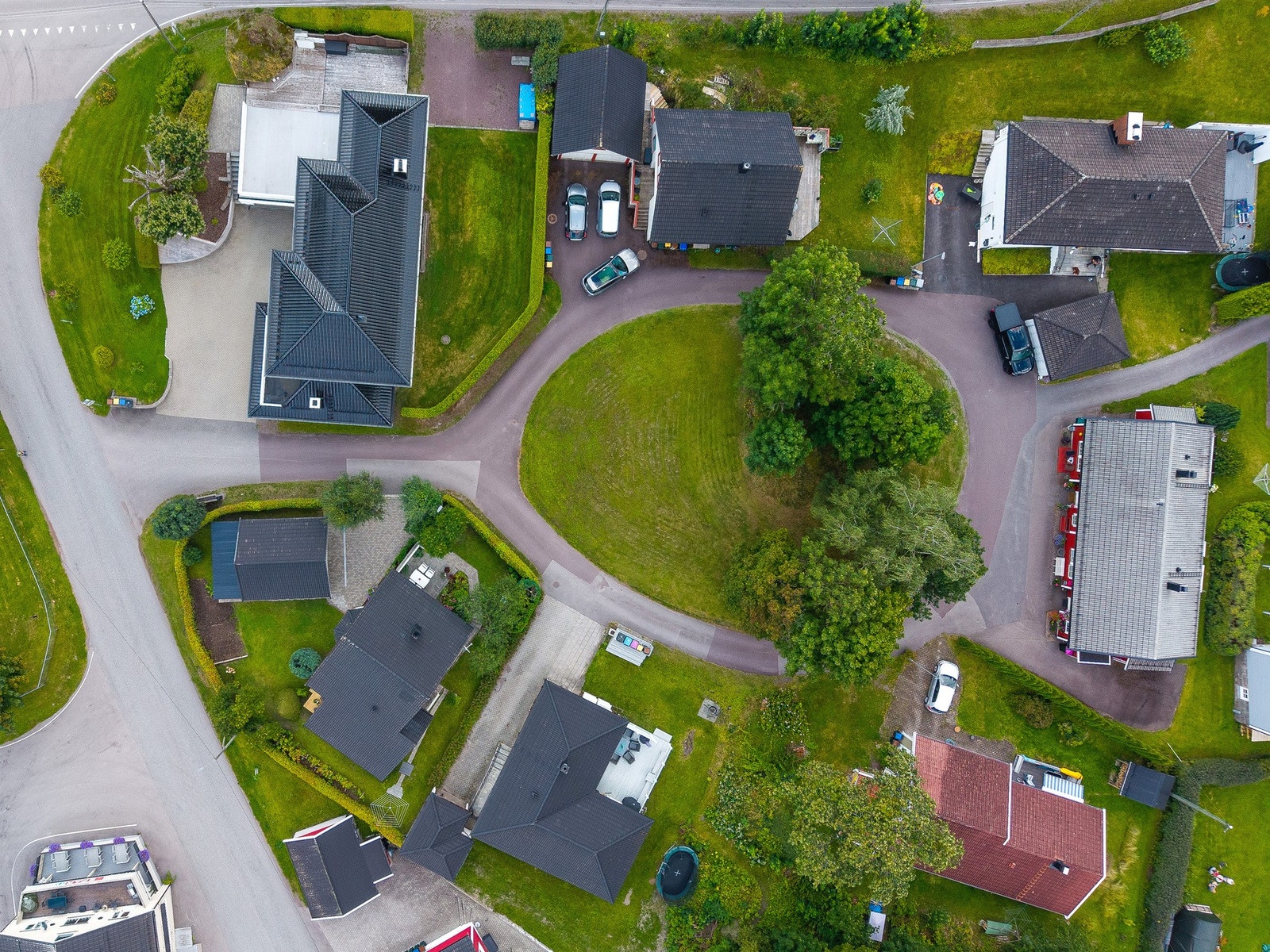Oversiktsbilde av nabolaget. Galleribilde