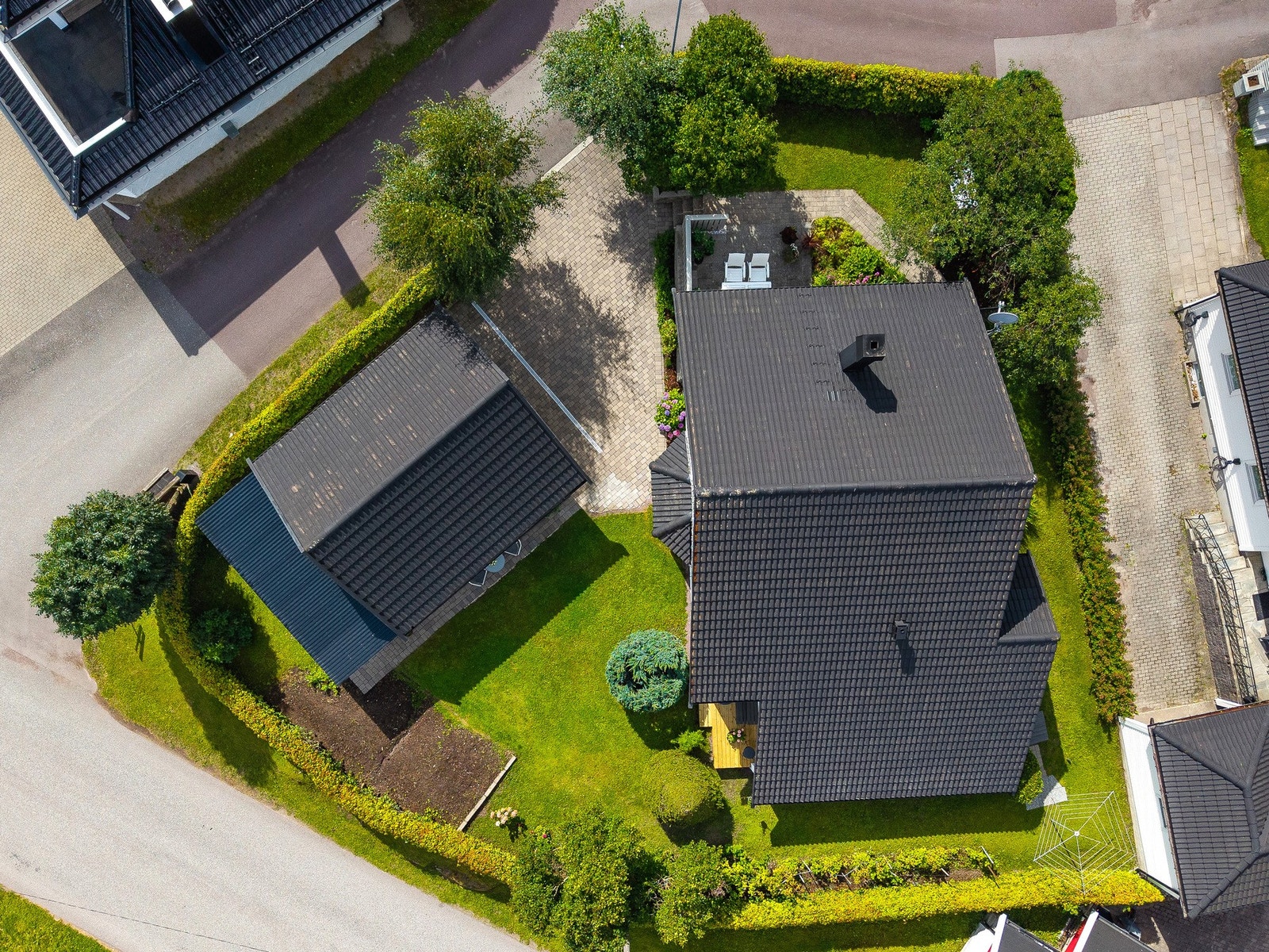 Pent opparbeidet eiendom med et ryddig og tiltalende uttrykk. Galleribilde