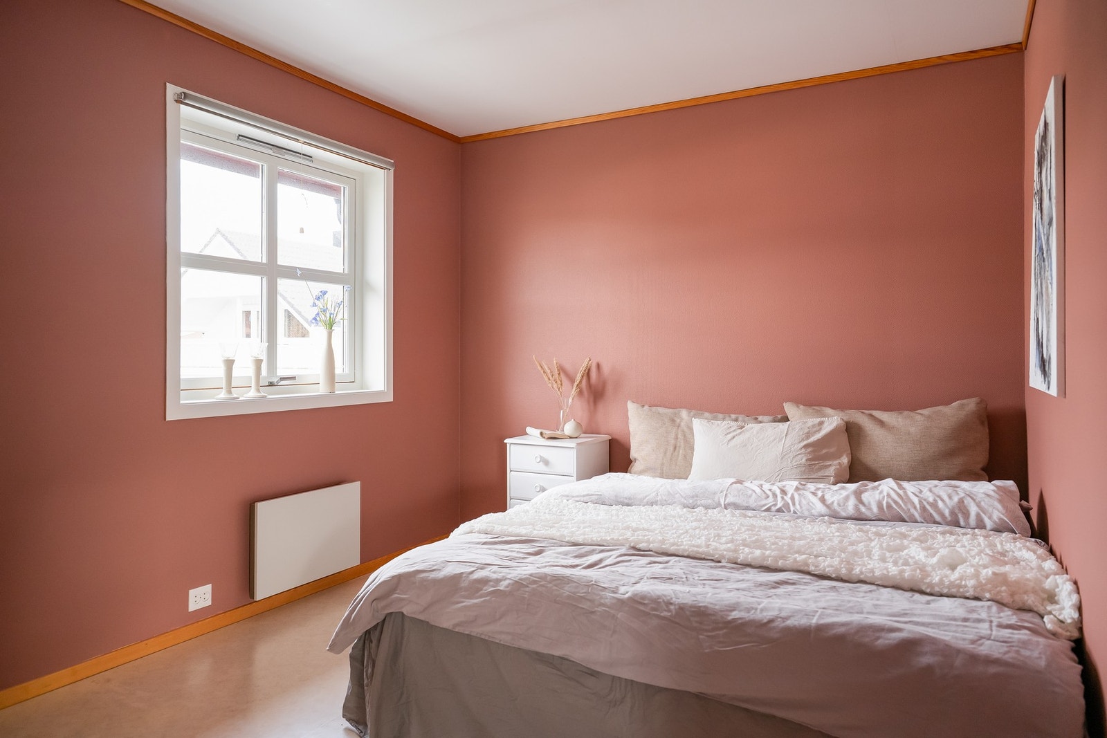 Det er 2 soverom, hvor hovedsoverom er ca. 12 kvm. Galleribilde