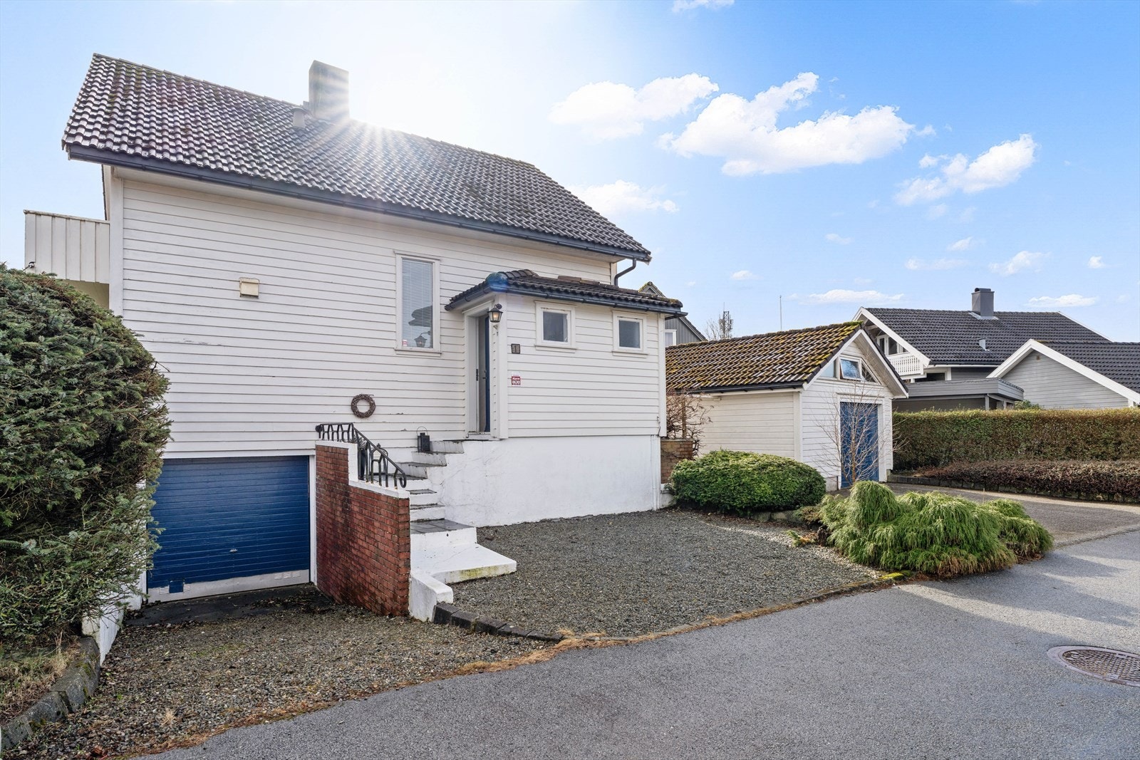 Inngangsparti Galleribilde