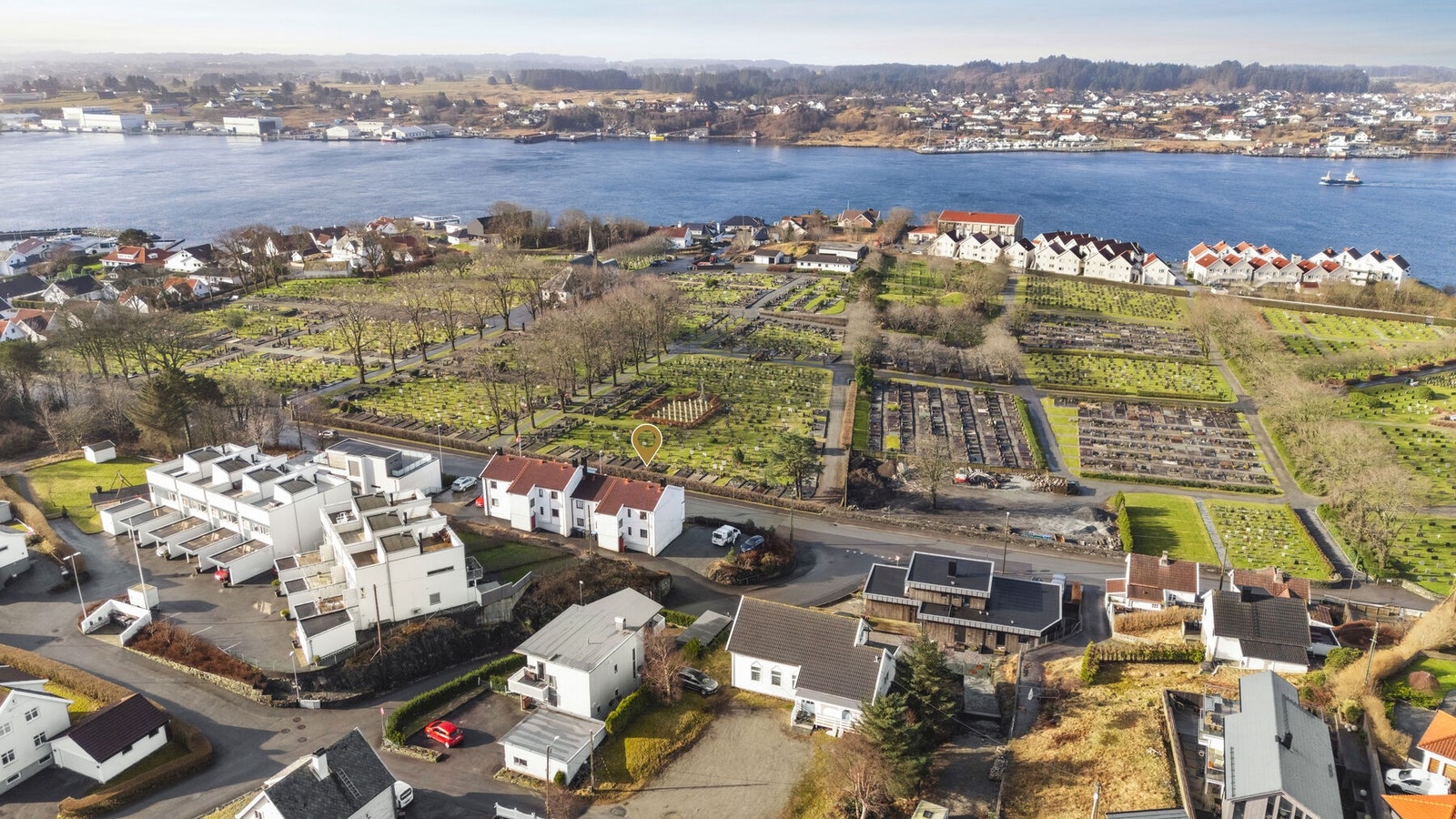 Flotte karmsundet mot vest Galleribilde