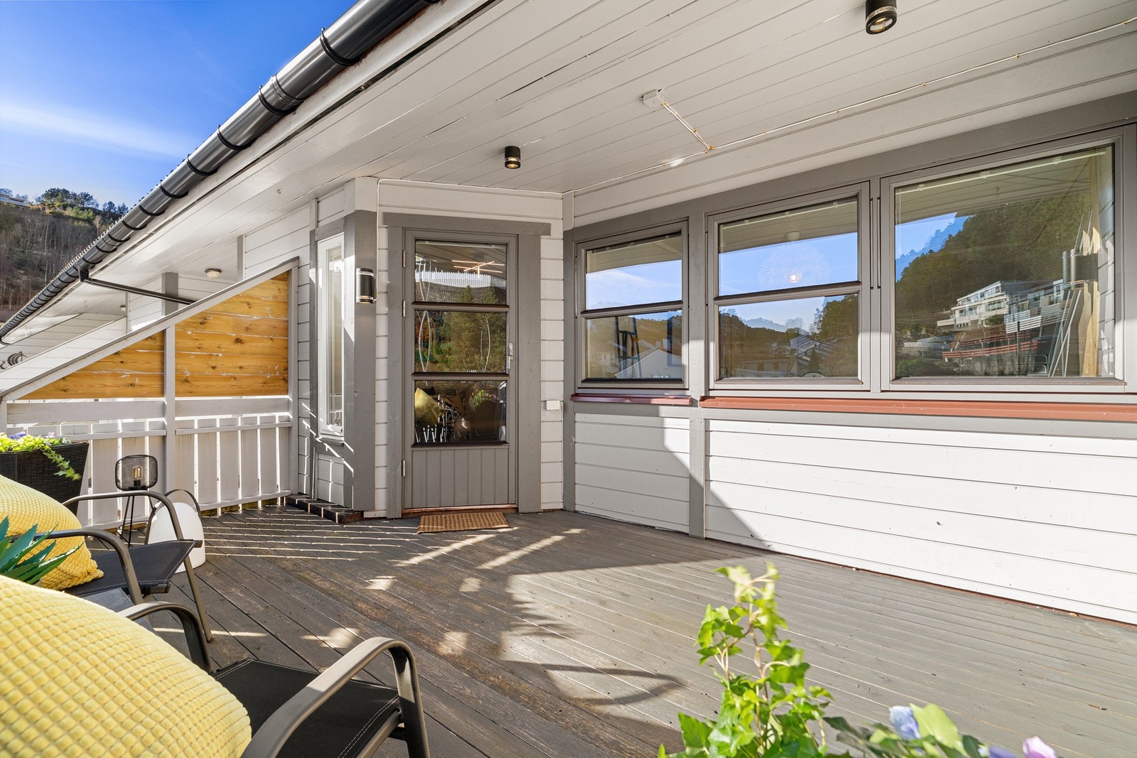 Delvis overbygget som er praktisk på mange måter. Galleribilde