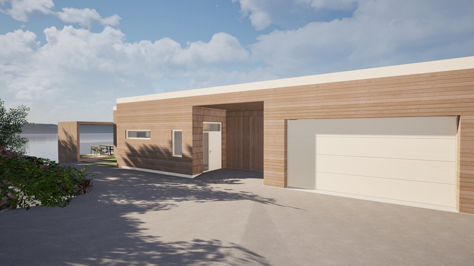 Godkjent hus på tomten - Det er mulighet for å få endret boligen, innenfor gjeldende bestemmelser i reguleringsplan Galleribilde