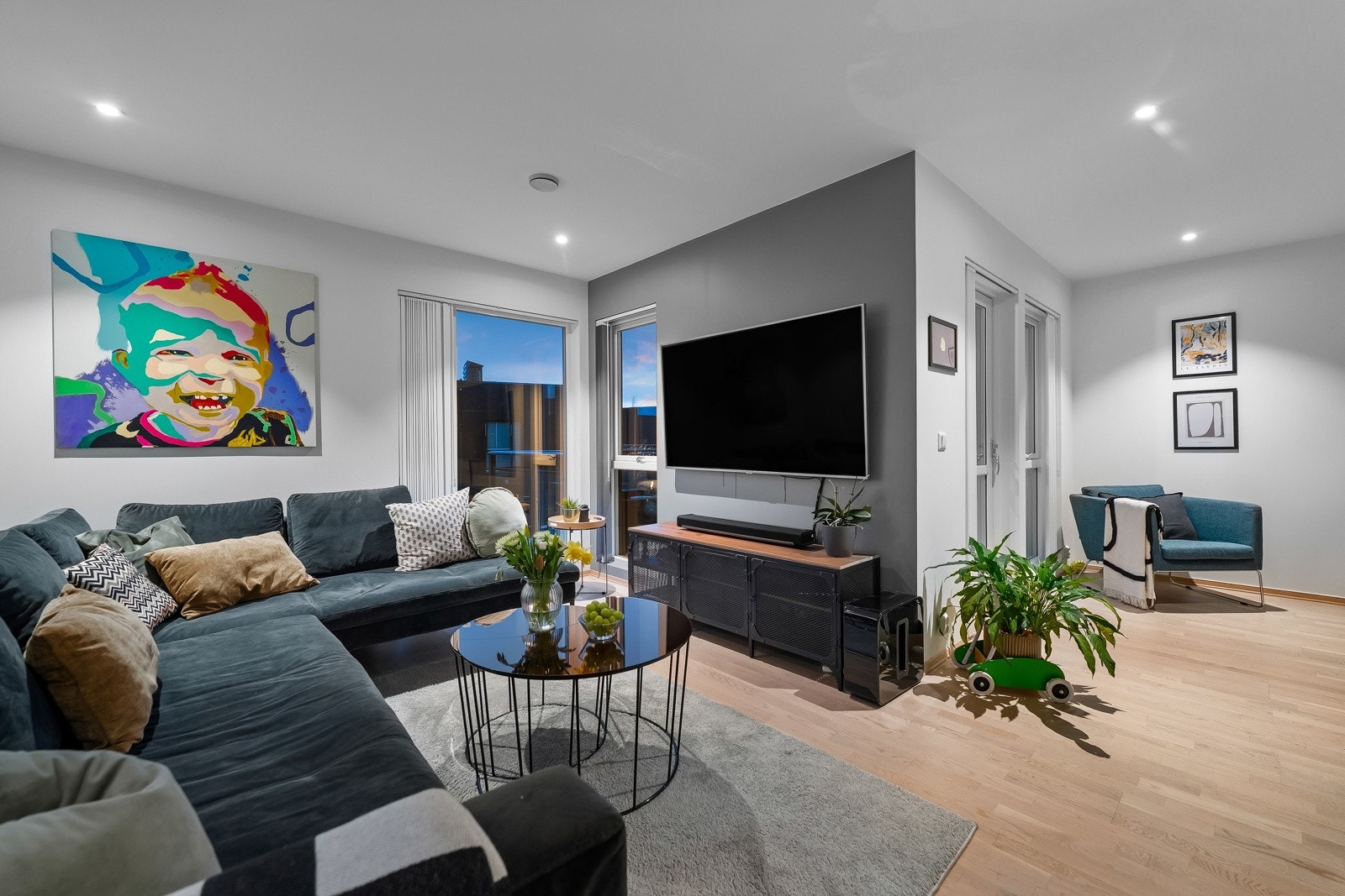 Naturlig avslappende sone. Galleribilde