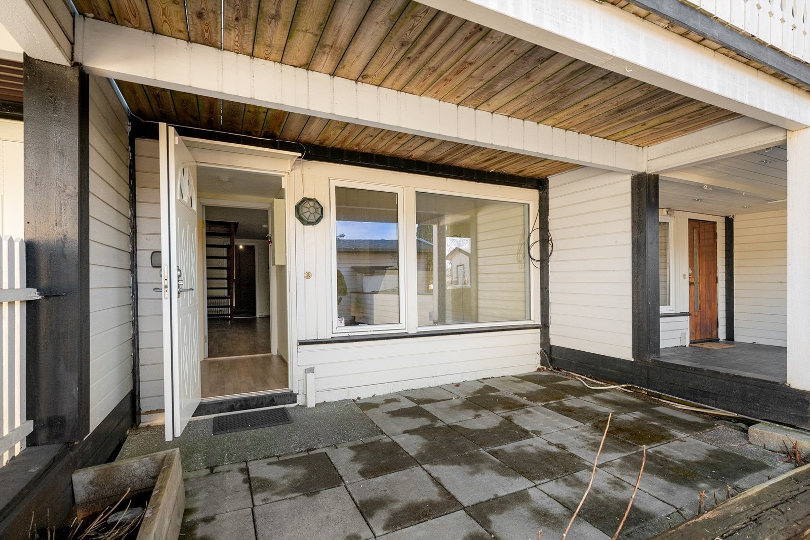 Her er det god plass til utemøbler. Galleribilde