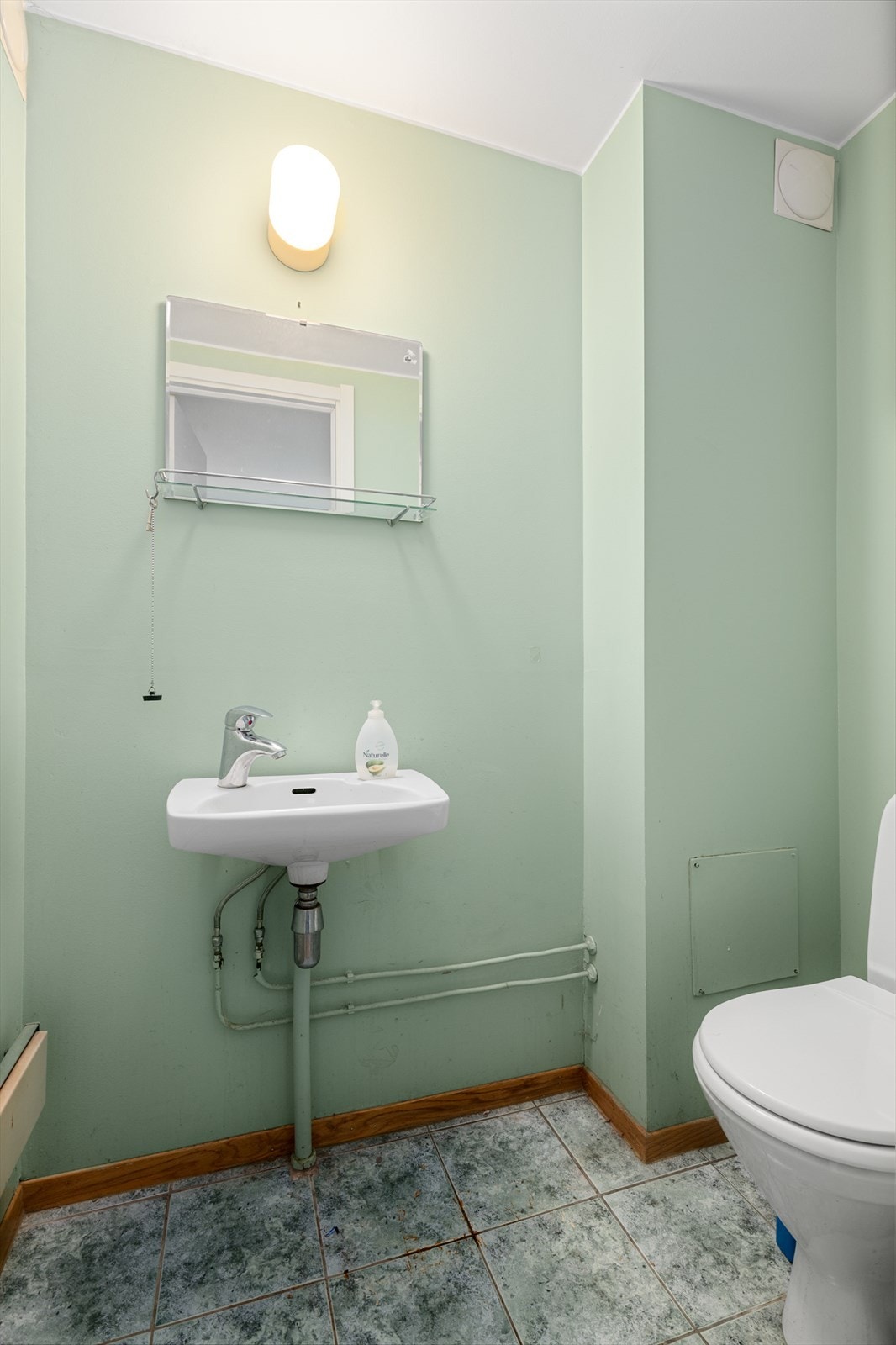 Direkte adkomst til seperat WC fra entrè. Galleribilde