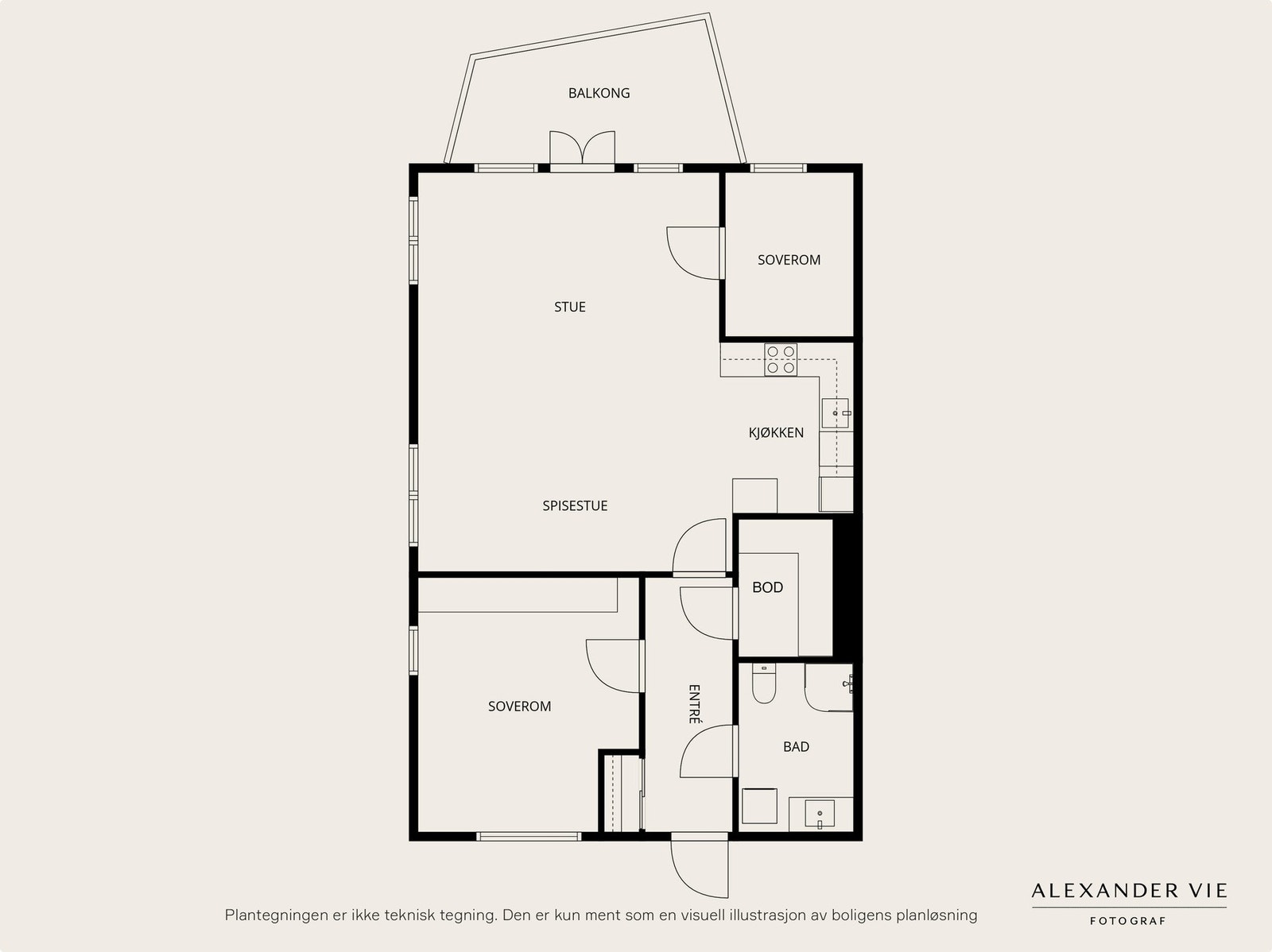 Plantegning. Galleribilde