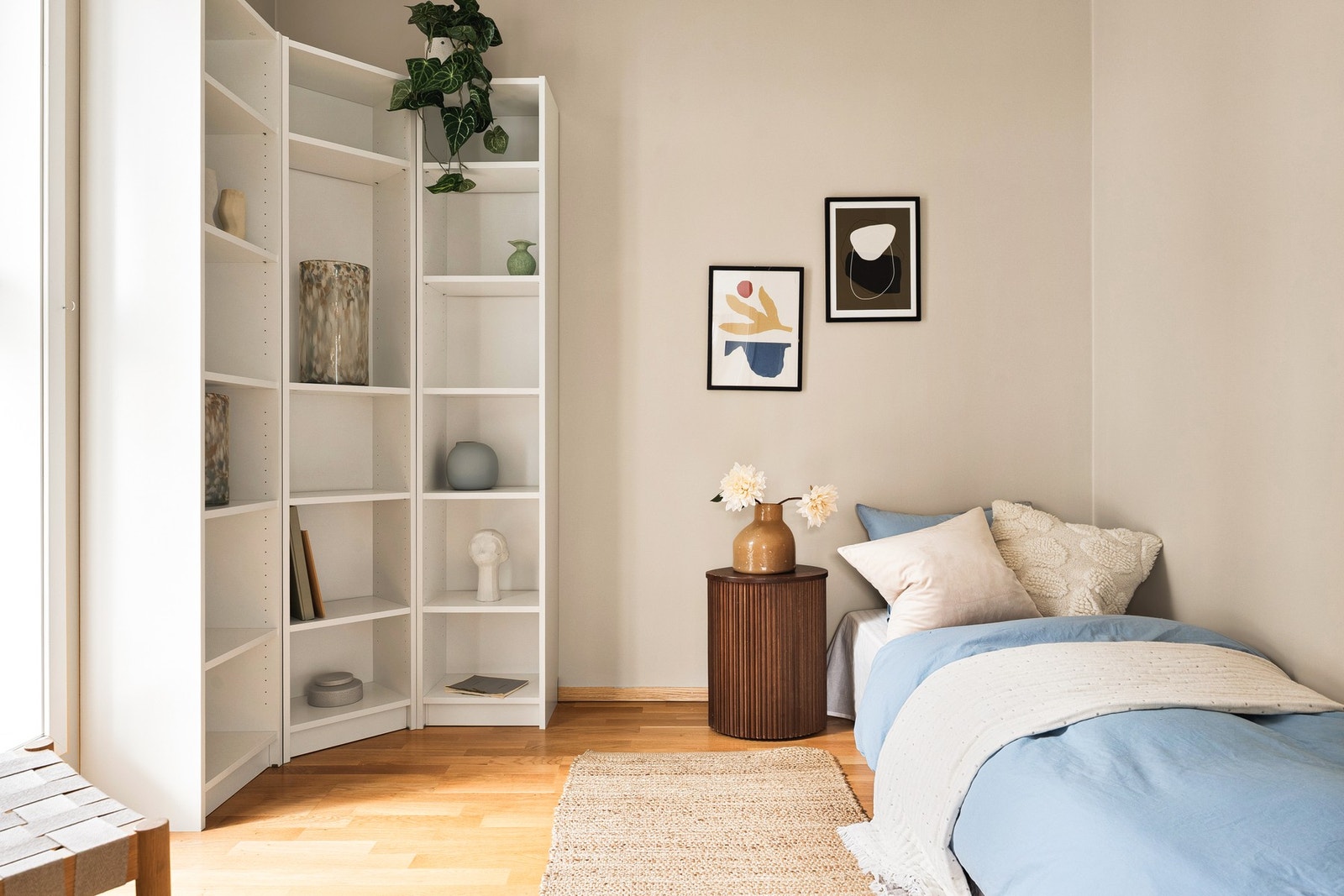 Dette soverommet måler 6,7 kvm. Galleribilde