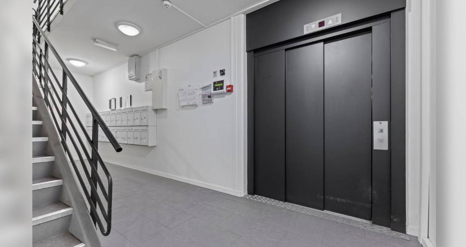 Det er heisadkomst til etasjeplan Galleribilde