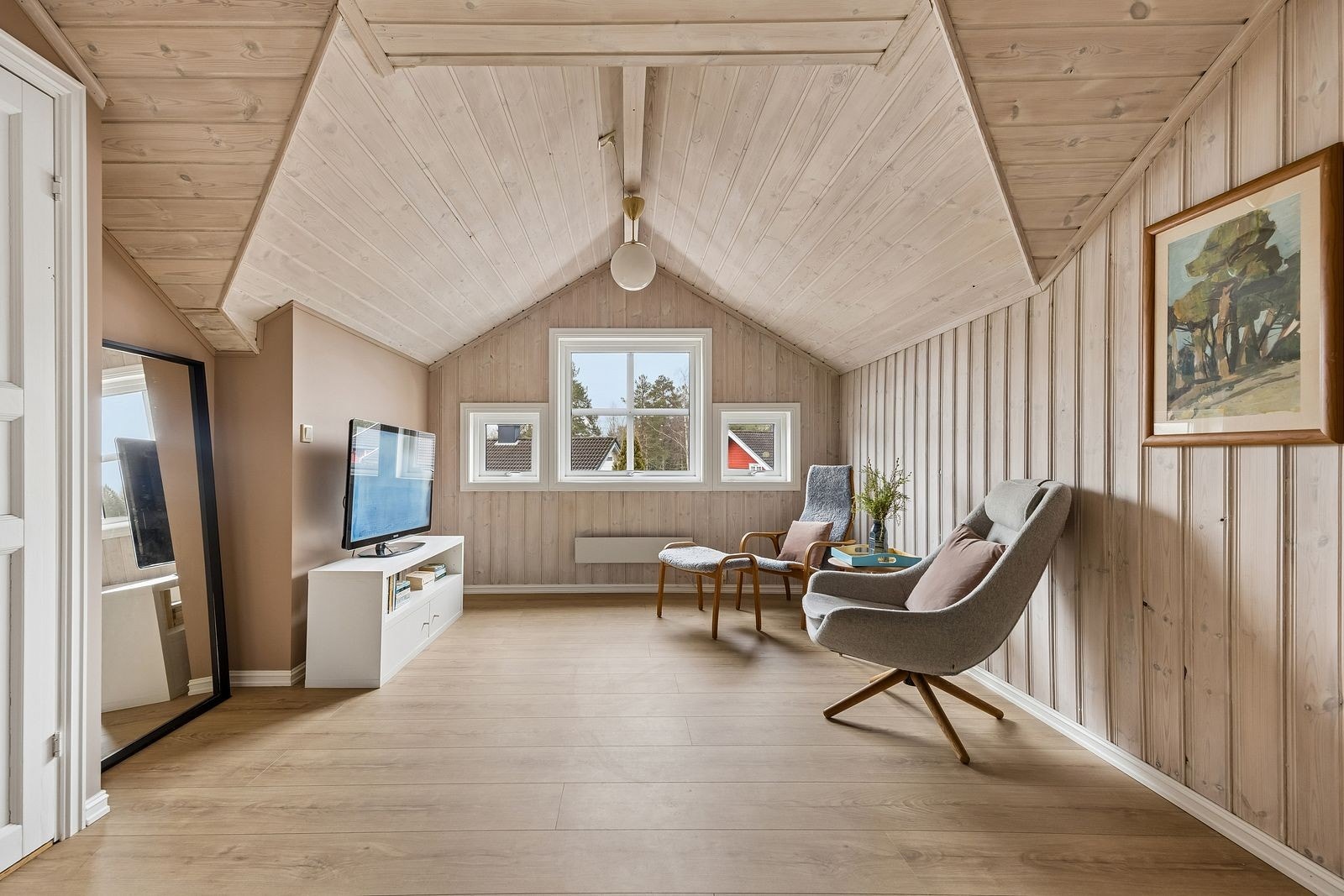 Loftstue Galleribilde
