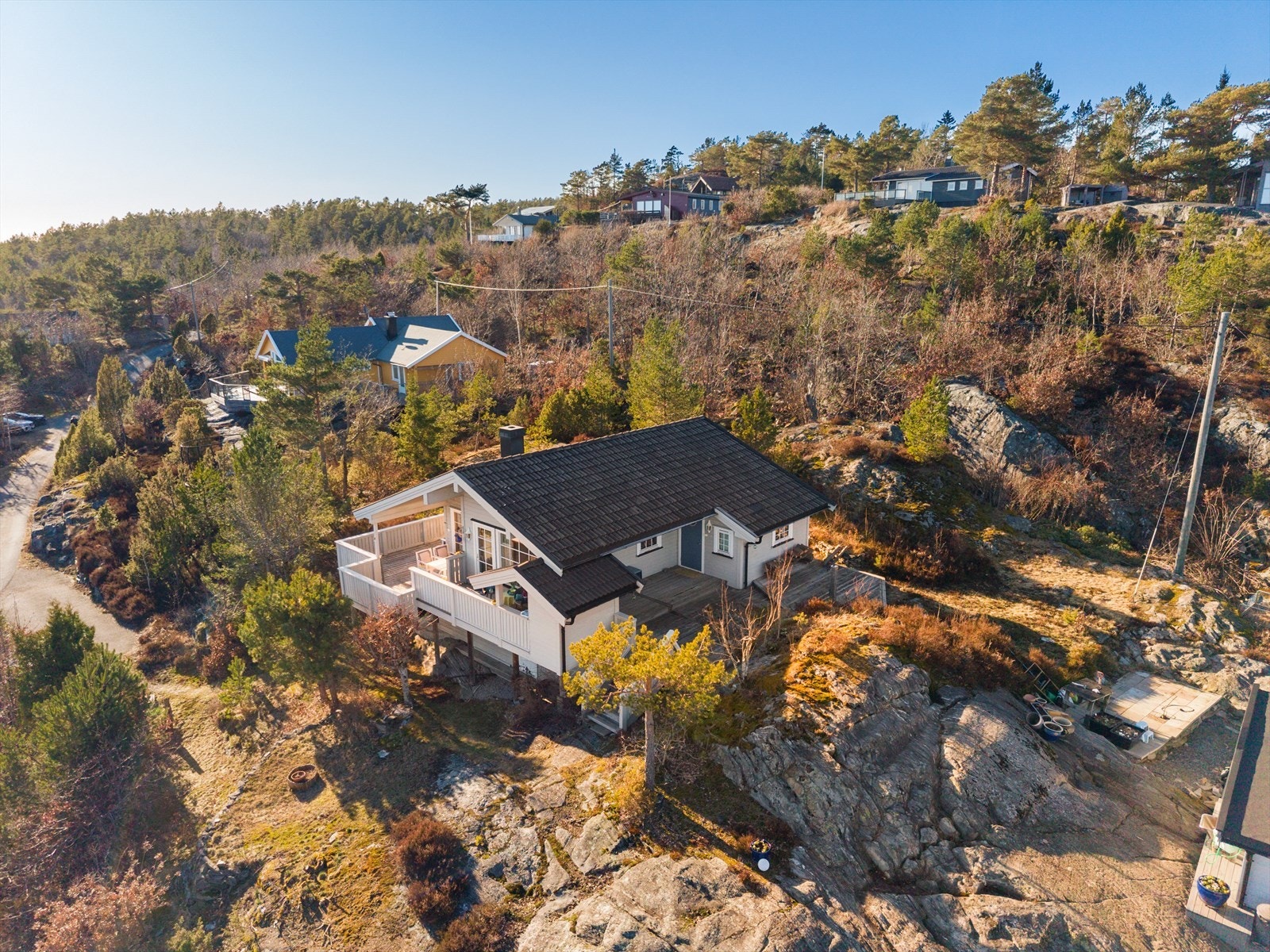 Dronefoto Galleribilde