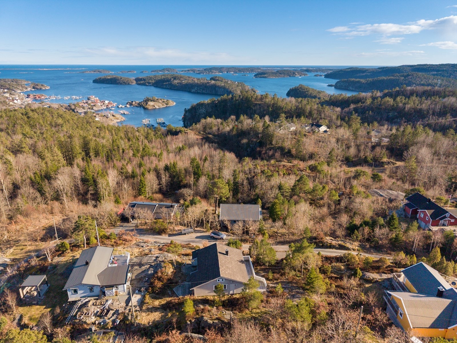 Dronefoto Galleribilde