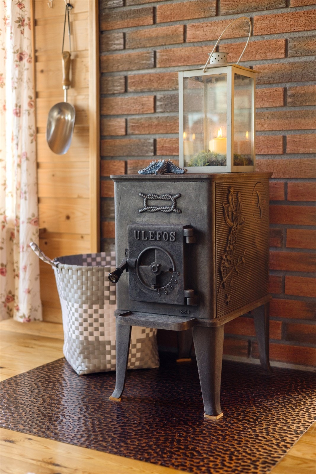 God Ulefos vedovn. I tillegg er det elektrisk oppvarming. Galleribilde