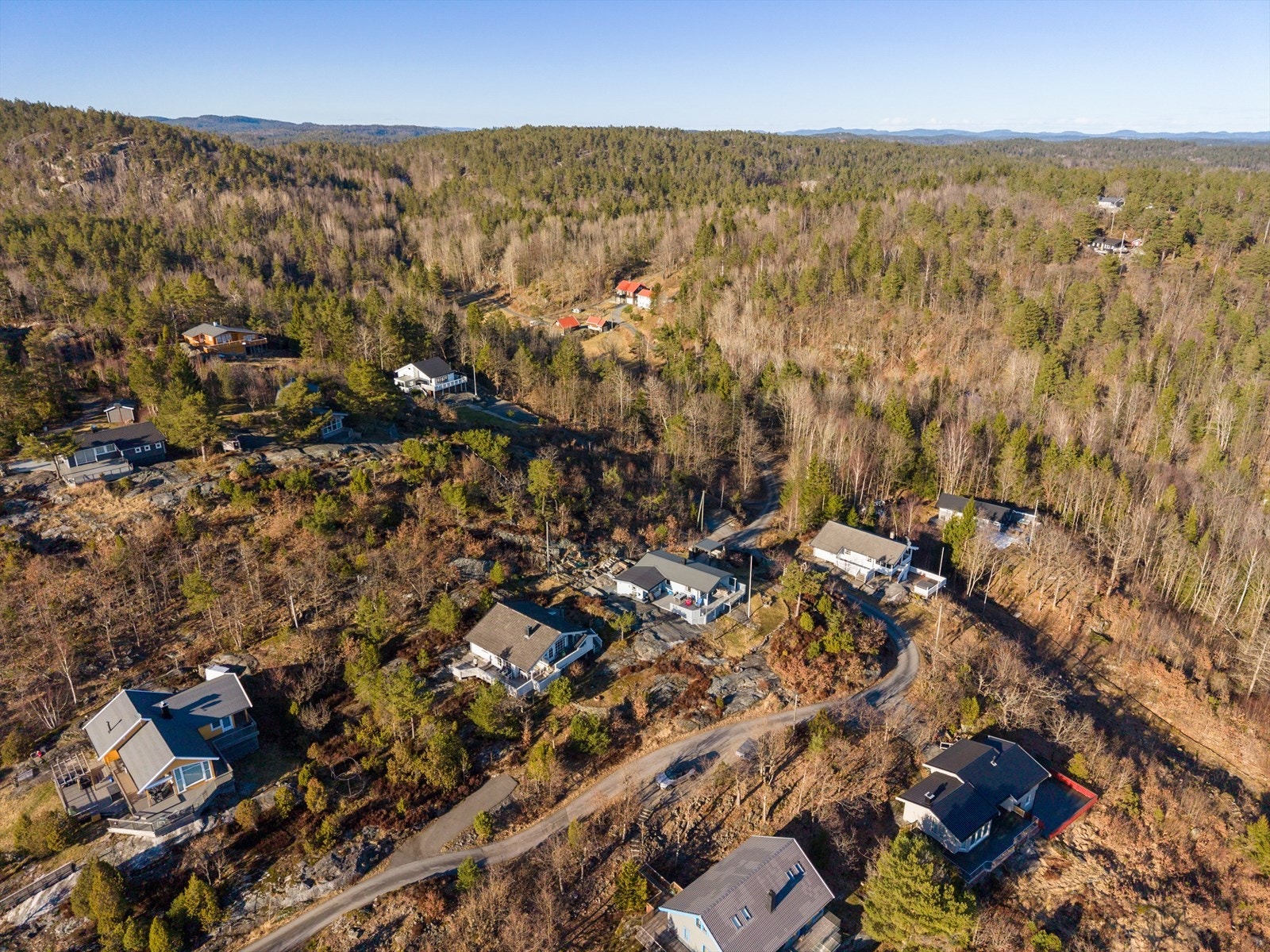 Dronefoto Galleribilde