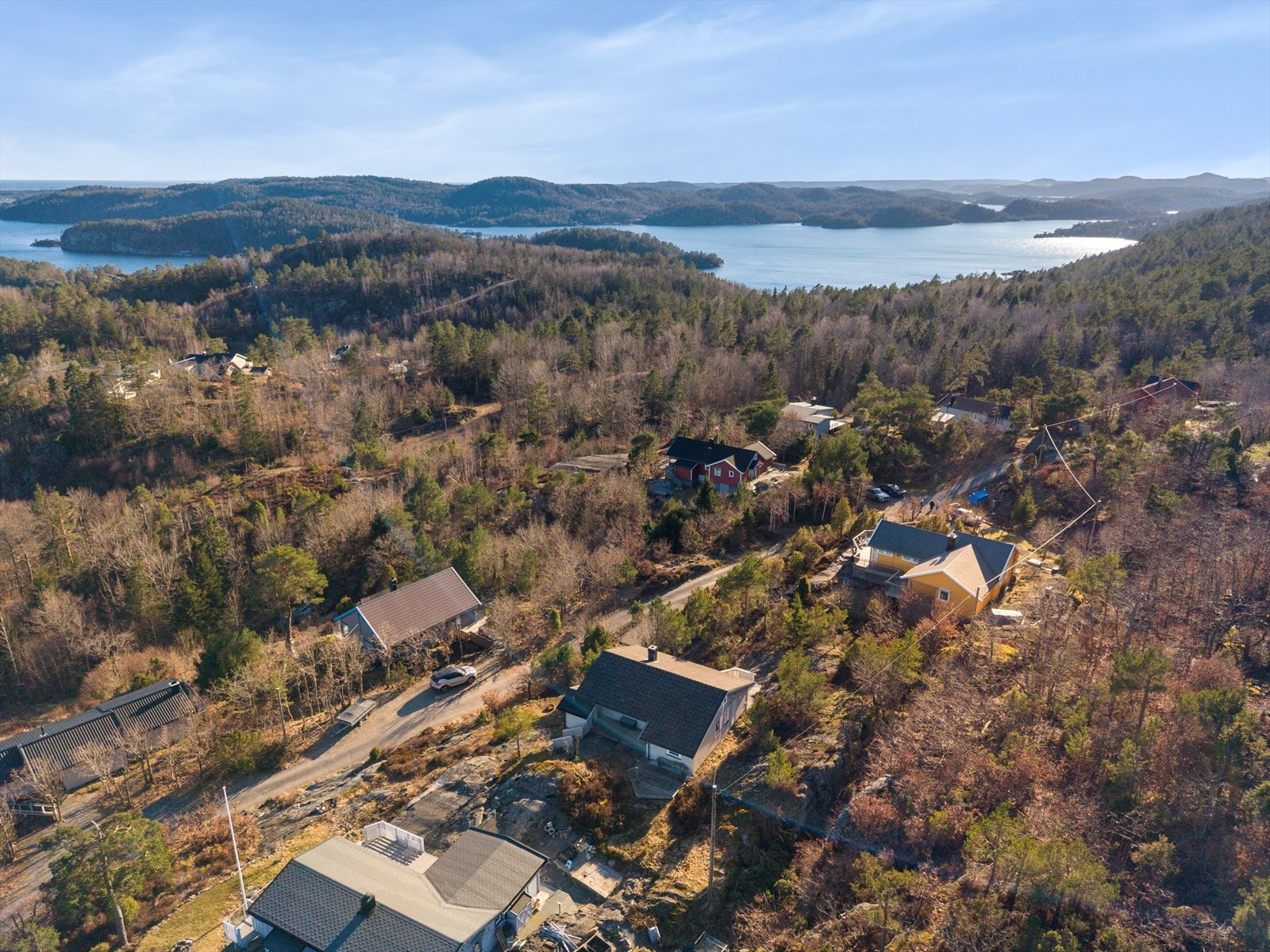 Dronefoto Galleribilde