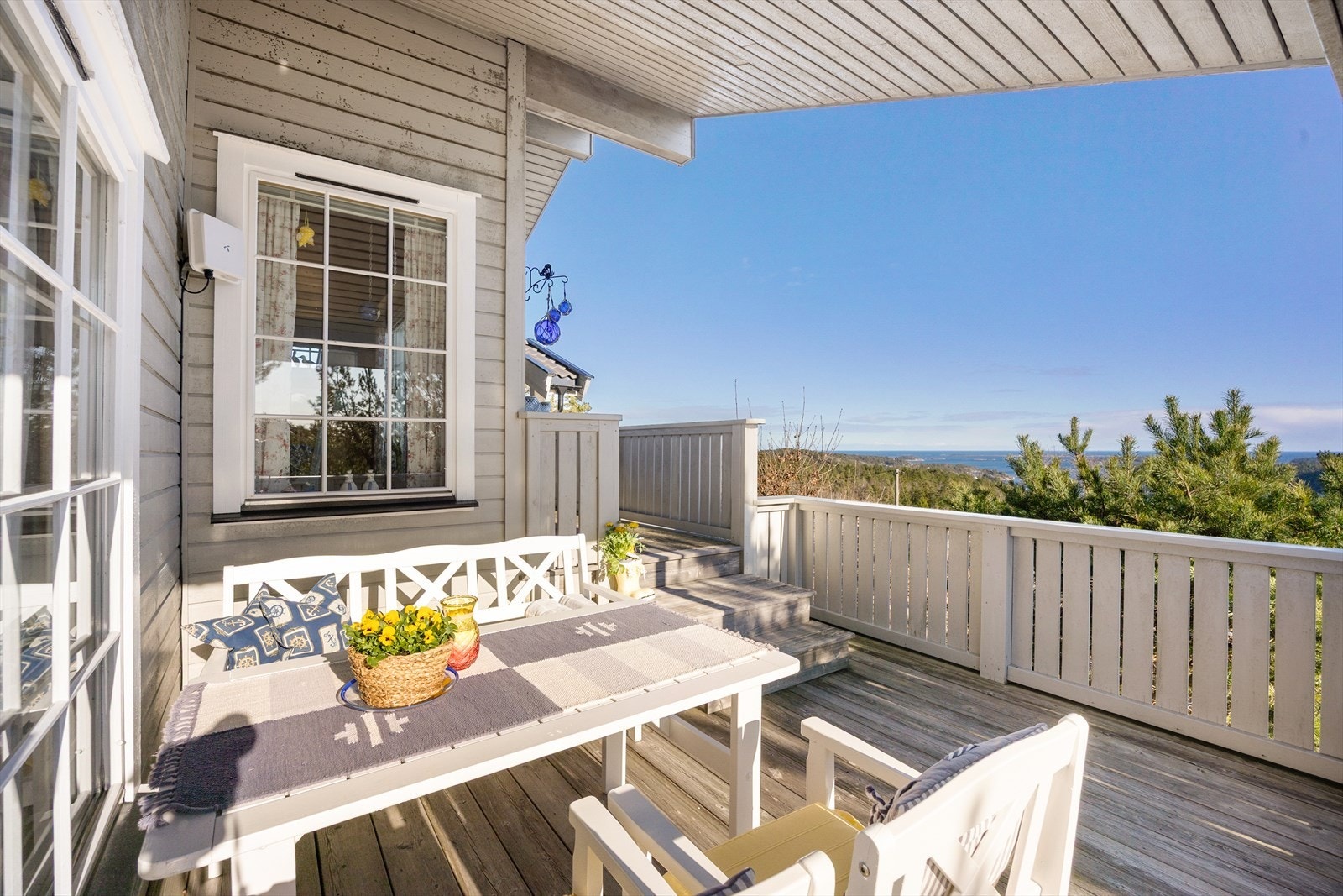 Overbygget terrasseareal Galleribilde