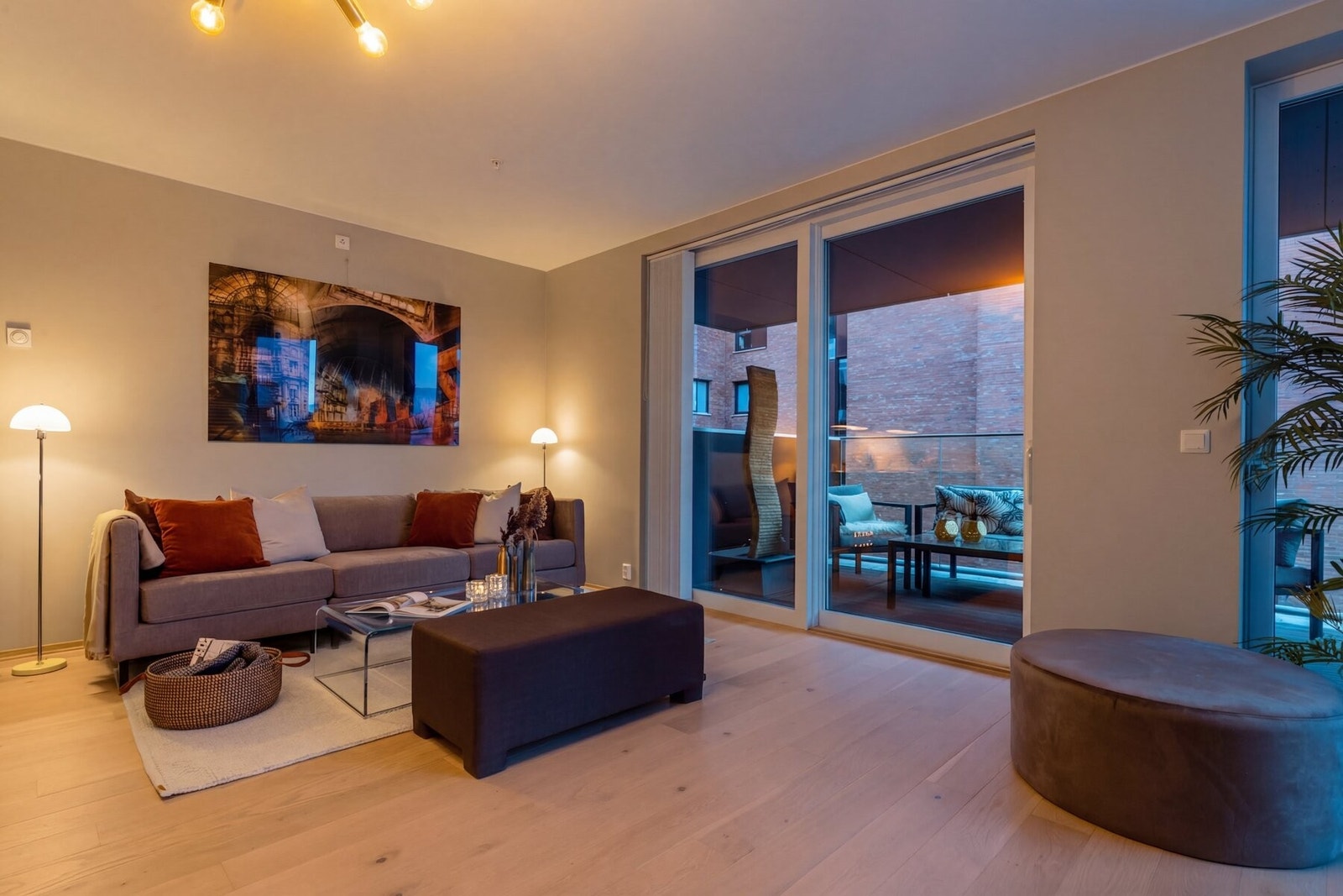 Oppvarming (a-konto) inngår i felleskostnadene. Galleribilde