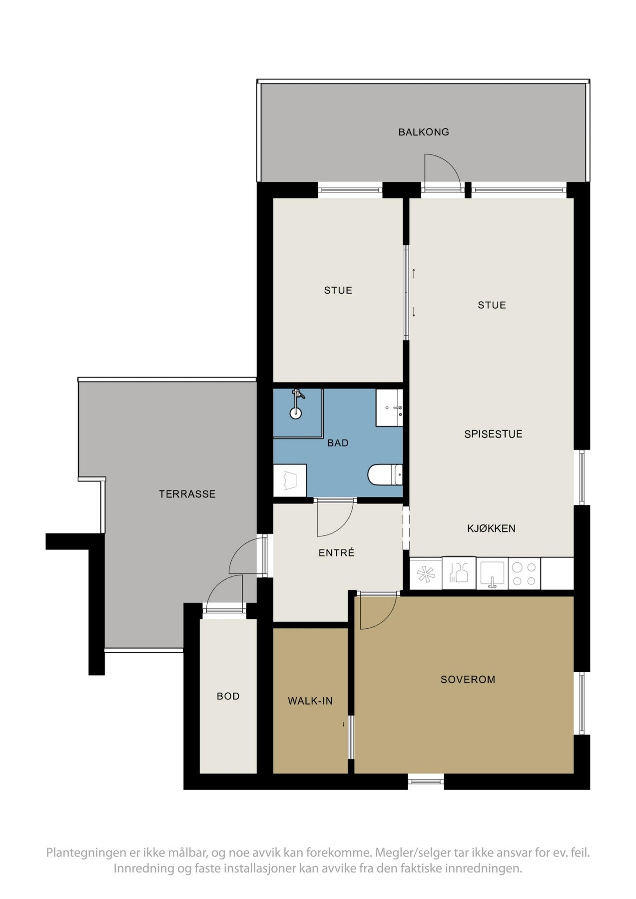 Plantegning 2. etasje. Galleribilde