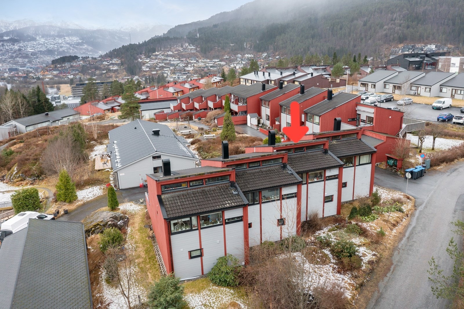 Ytreåstunet ligger fint til på "toppen" av Vieåsen! Galleribilde