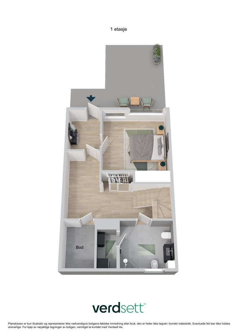 1. etasje Galleribilde