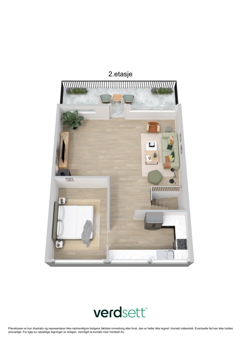 2. etasje Galleribilde