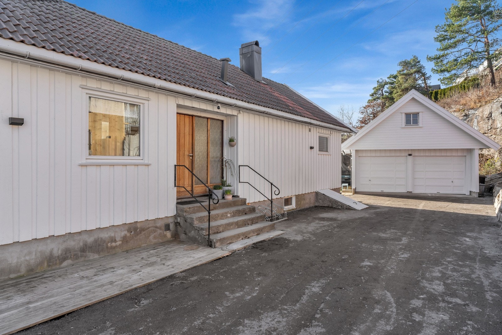 Inngangsparti Galleribilde