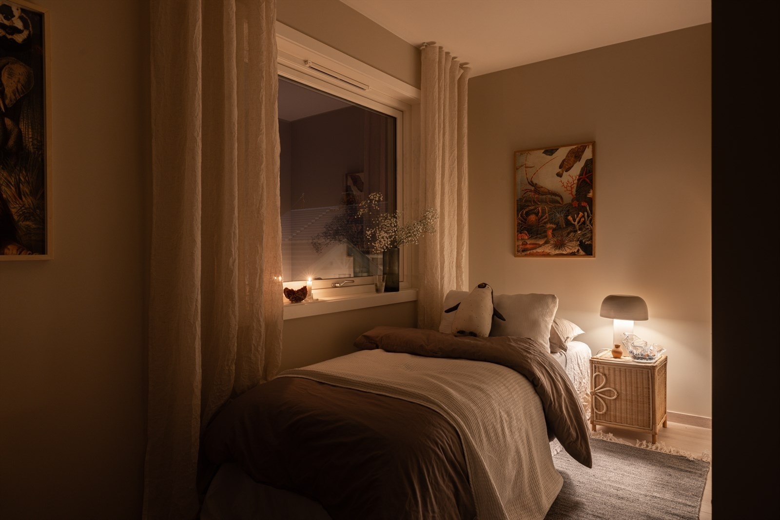 Alle rommene er møbleringsvennlige og to er ekstra store. Galleribilde